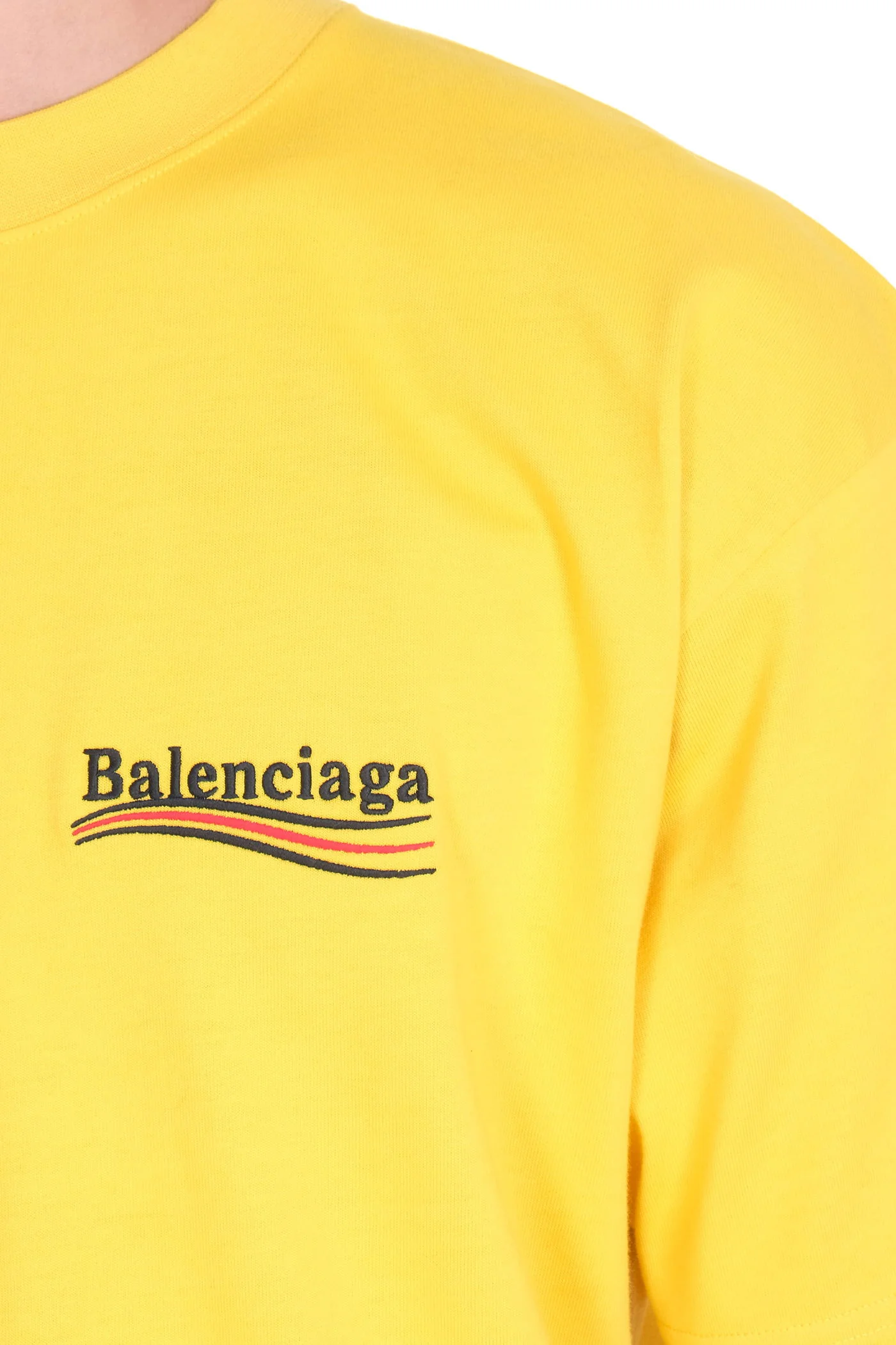 T-Shirt in yellow cotton - Image 5