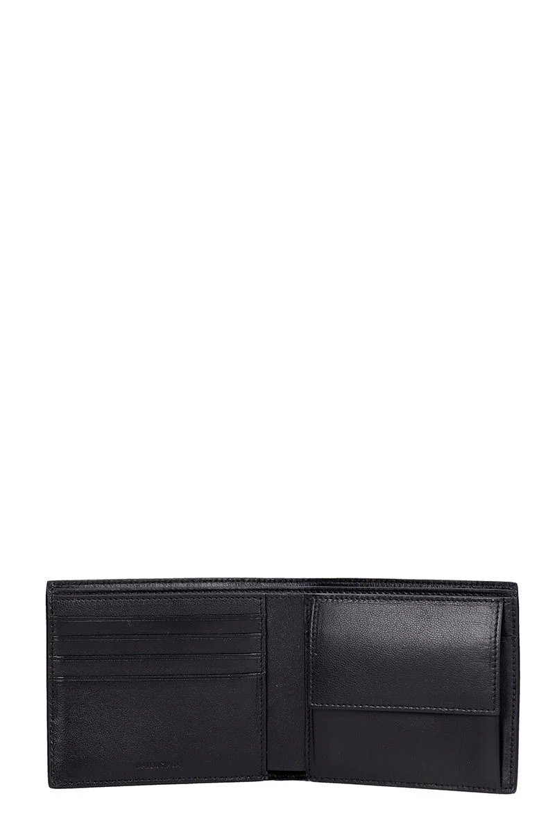 Wallet in black leather - Image 4