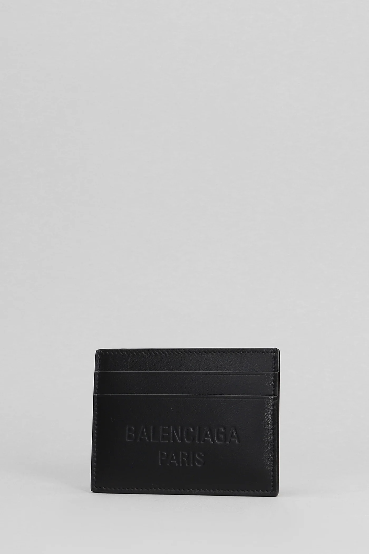 Wallet in black leather - Image 2
