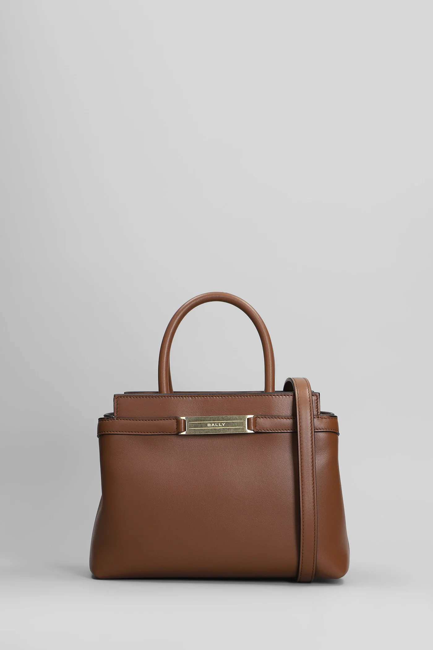 Deco daily s Shoulder bag in brown leather