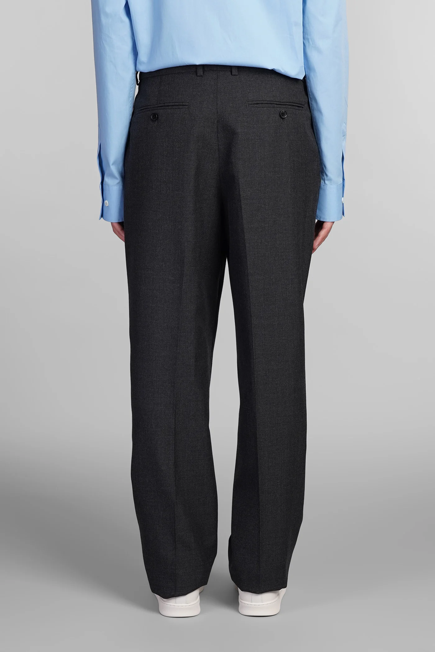 Pants in grey wool - Image 3