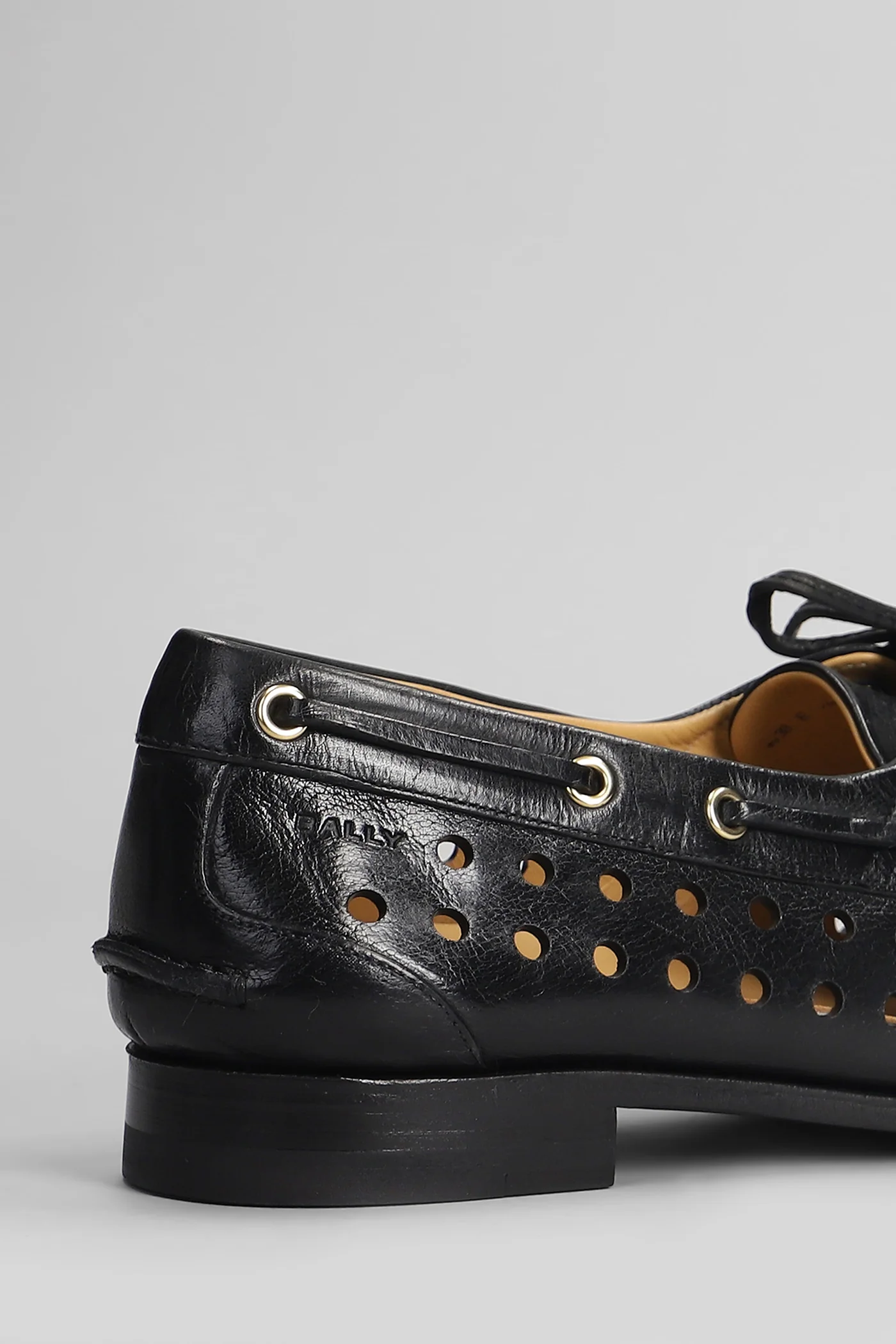 Parcy fo Loafers in black leather - Image 5