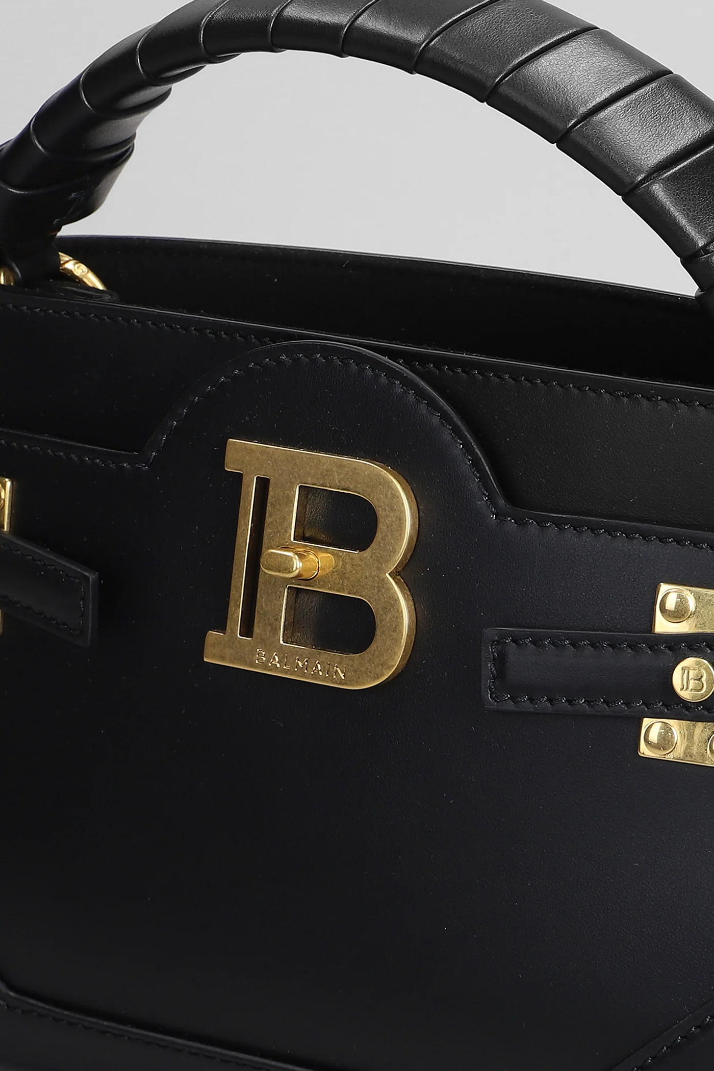 B buzz 22 Shoulder bag in black leather - Image 4