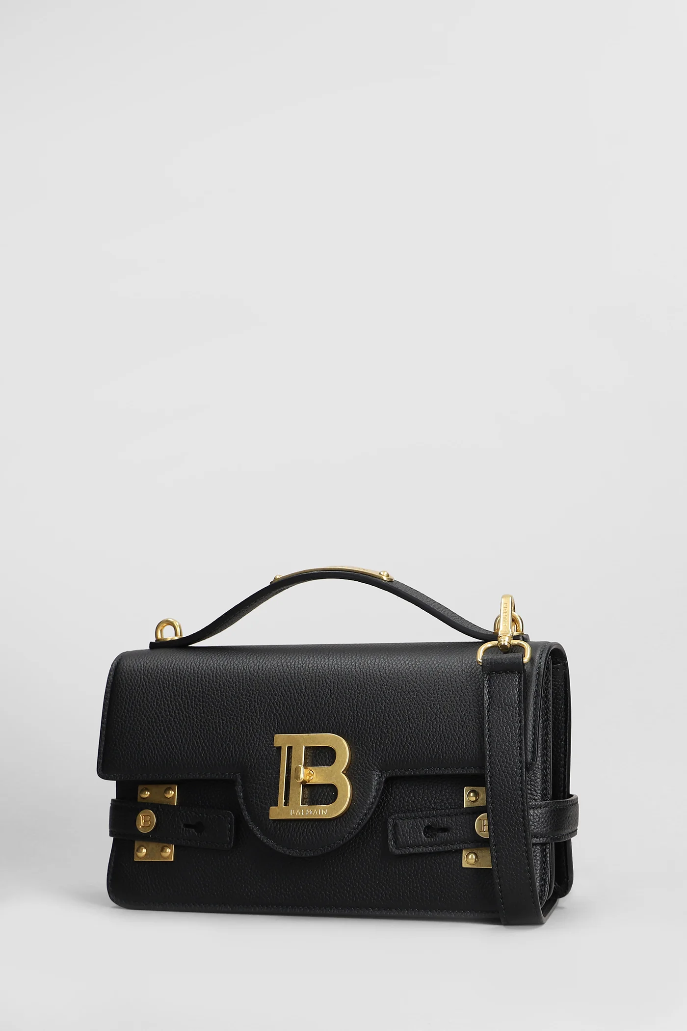 B buzz 24 Hand bag in black leather - Image 2