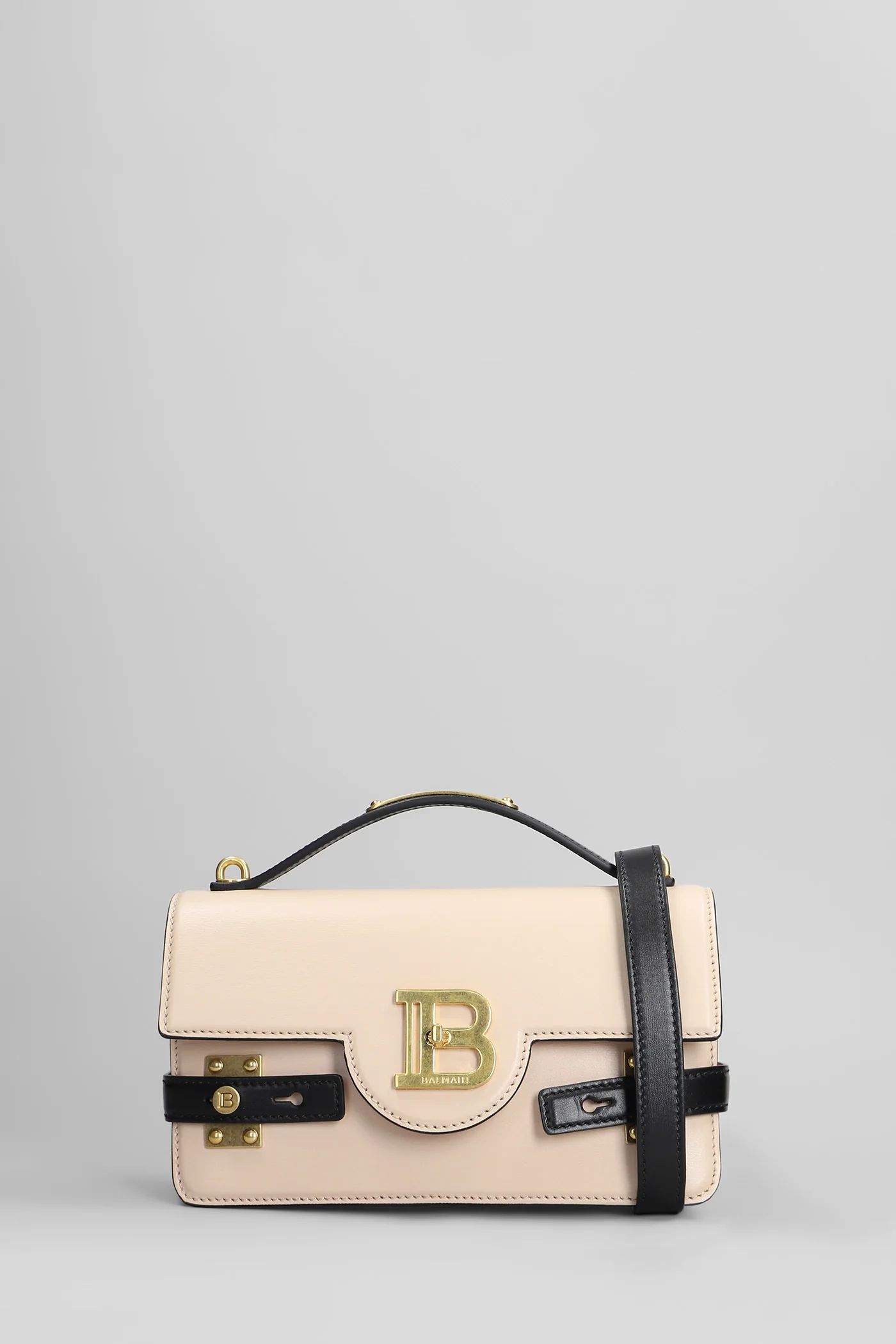 B buzz 24 Shoulder bag in rose-pink leather