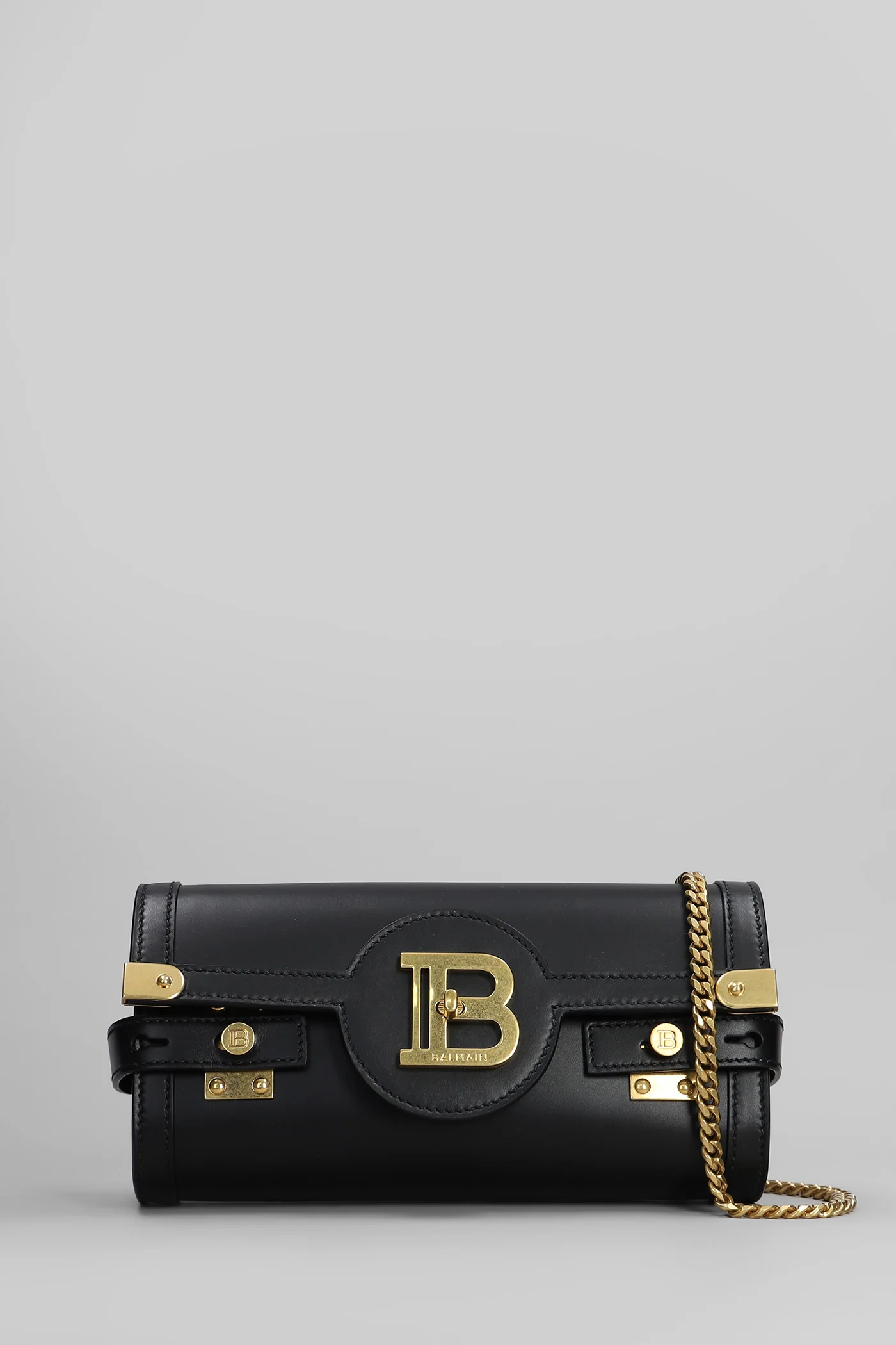B buzz pouch 23 Shoulder bag in black leather