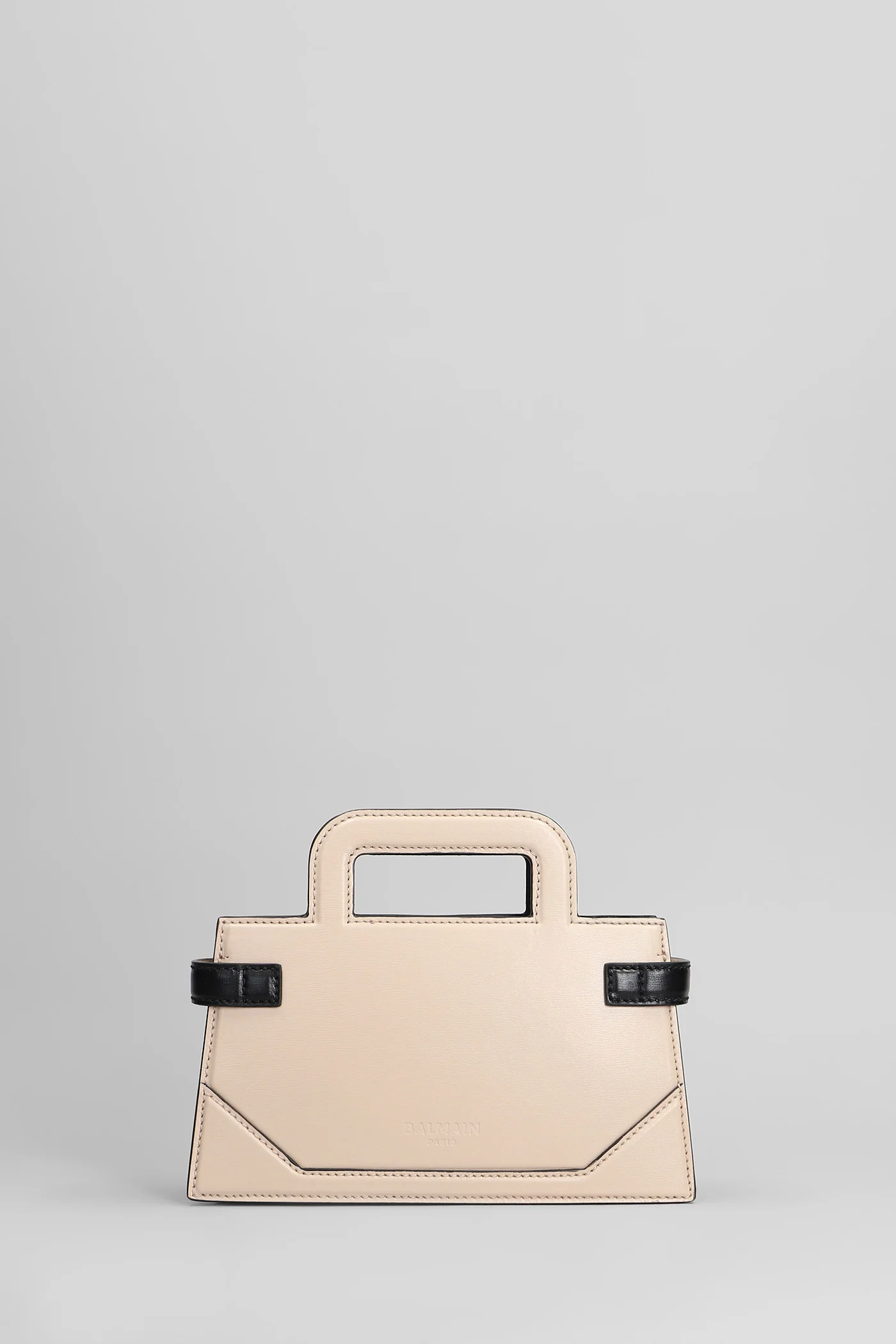 B buzz small Shoulder bag in rose-pink leather - Image 3