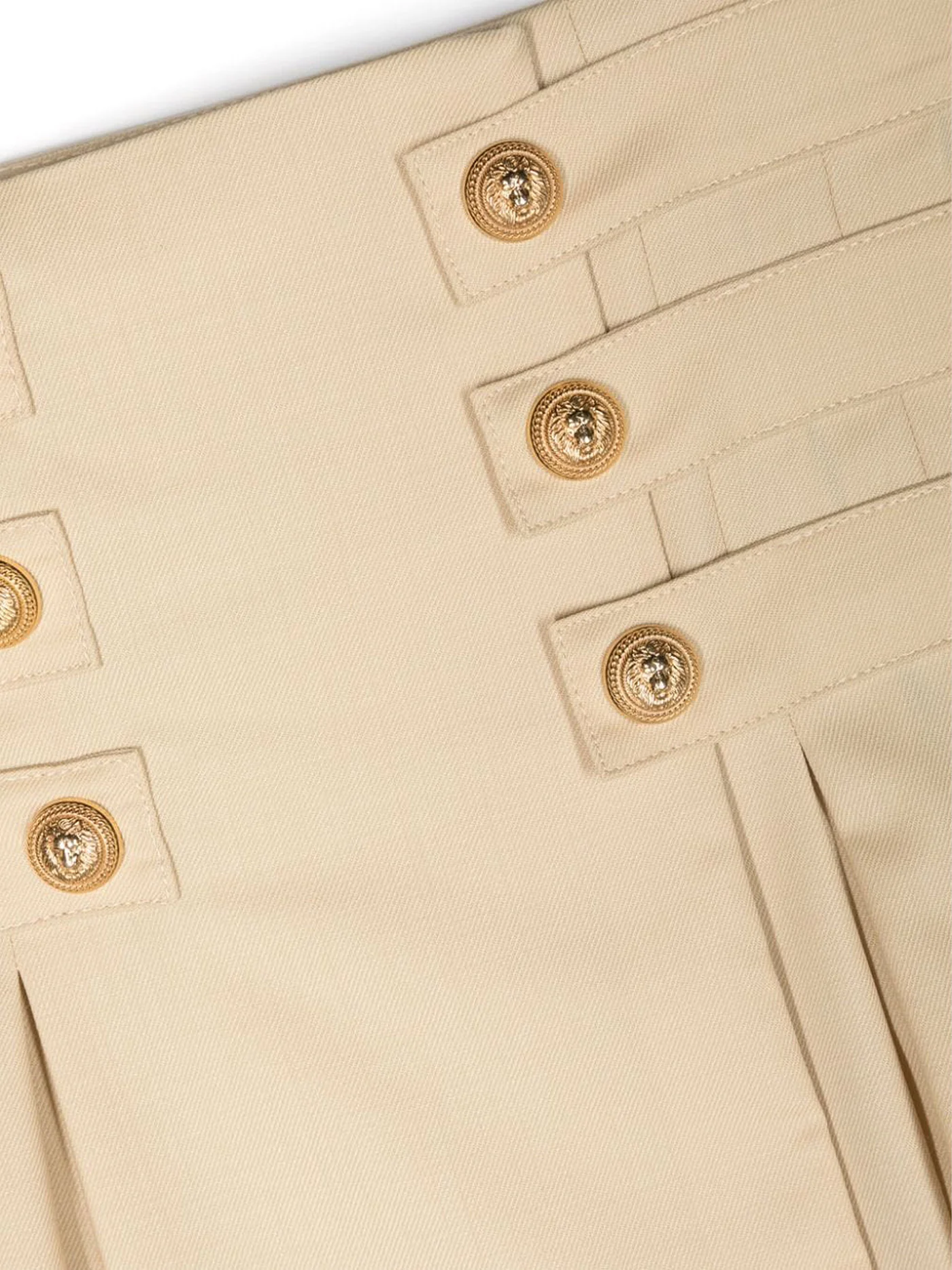 Skirt in beige wool - Image 3