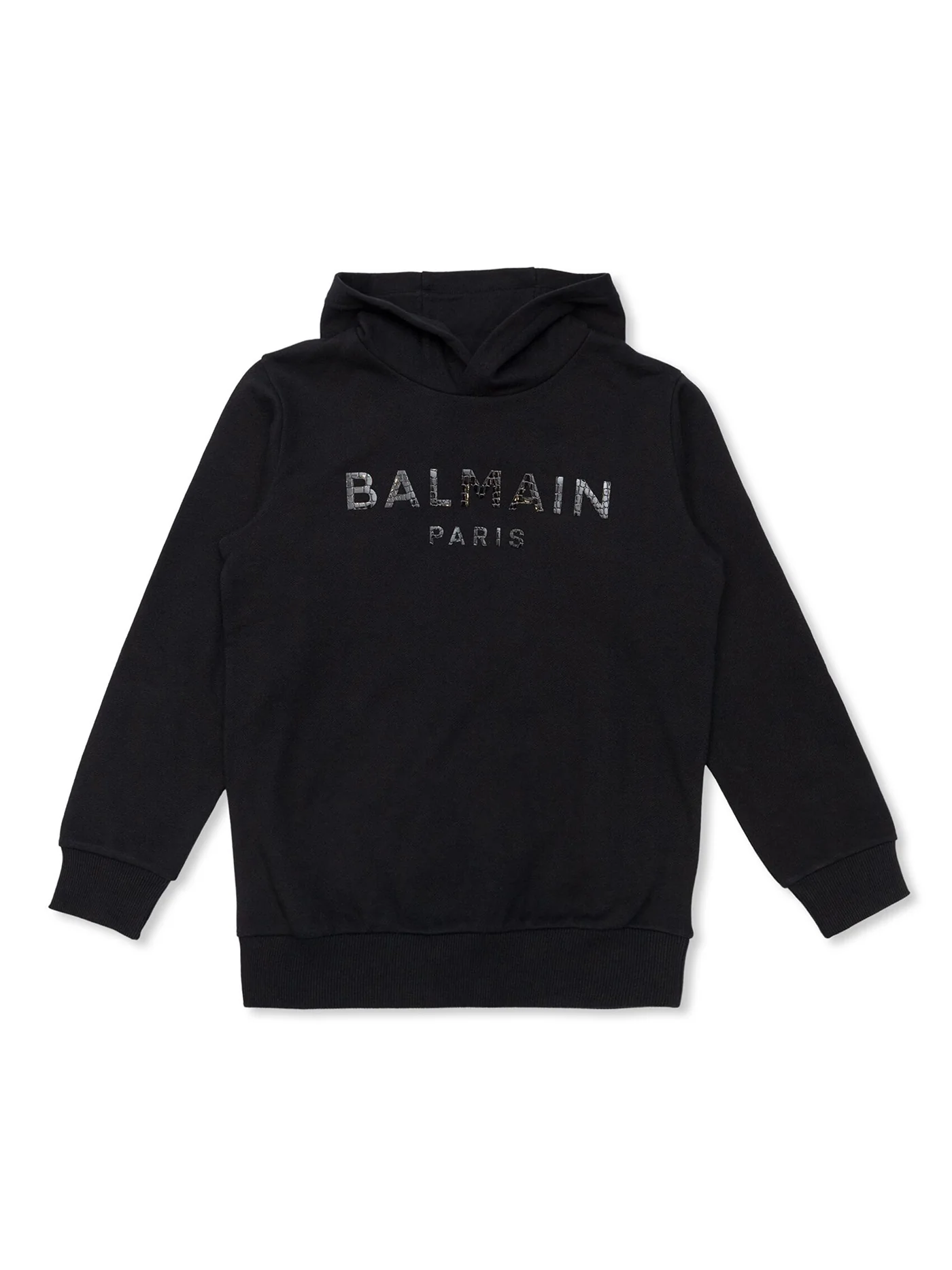Sweatshirt in black cotton