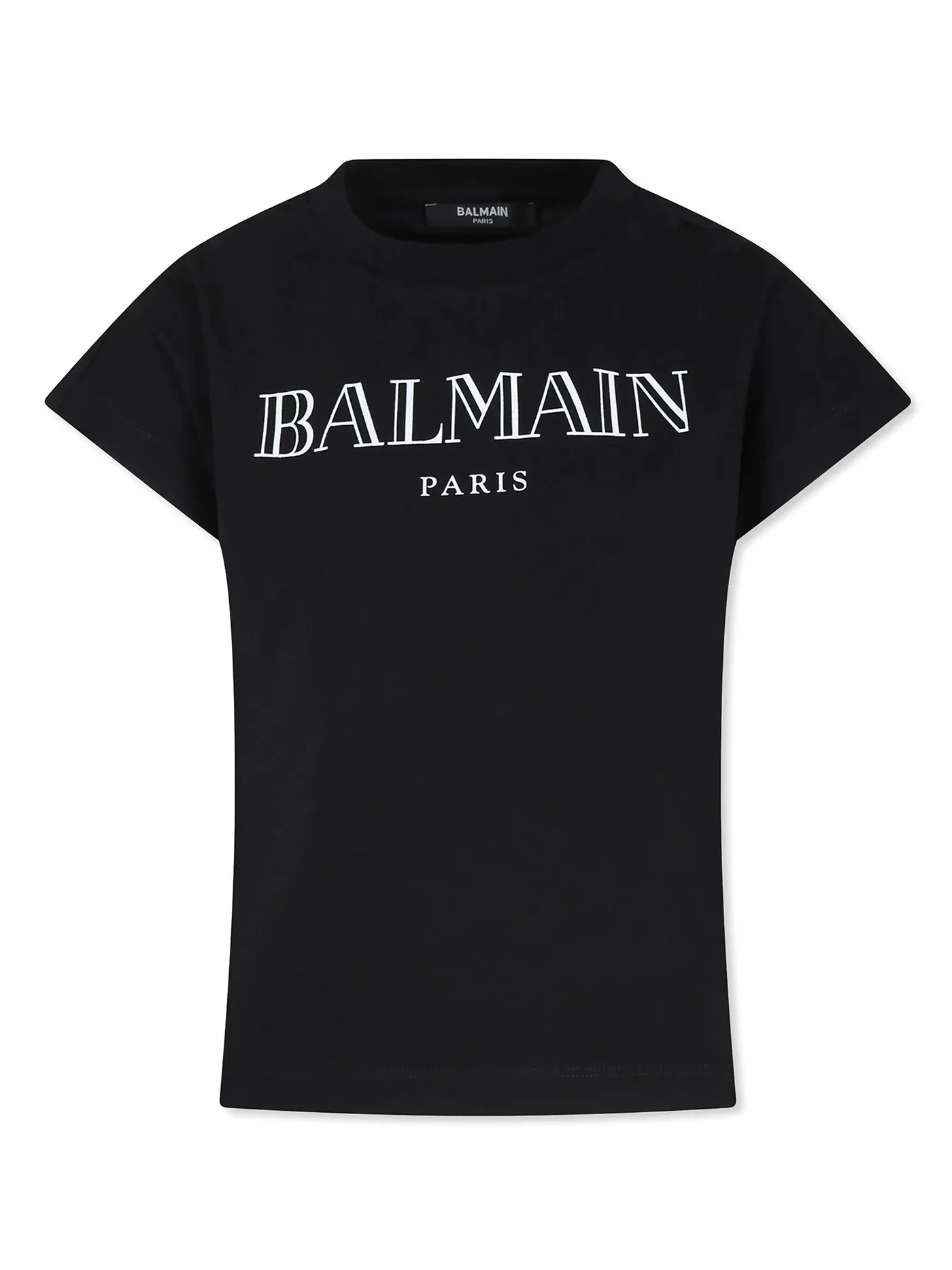 T-Shirt in black cotton