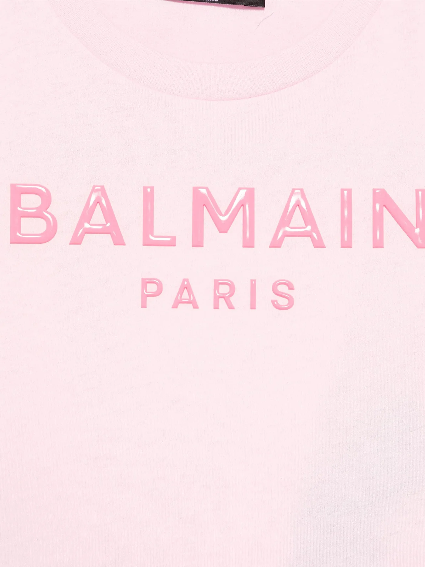 T-Shirt in rose-pink cotton - Image 3