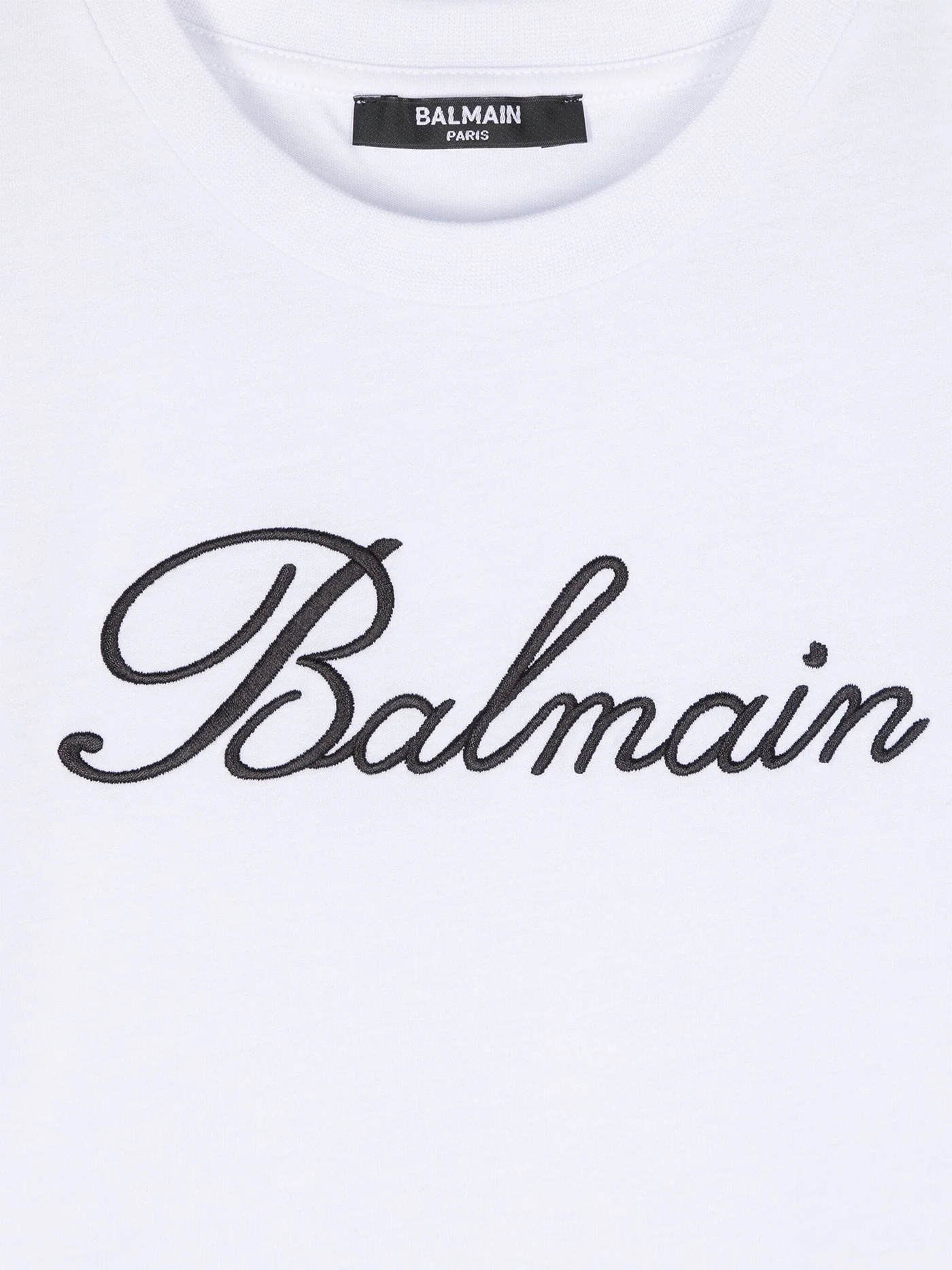 T-Shirt in white cotton - Image 3