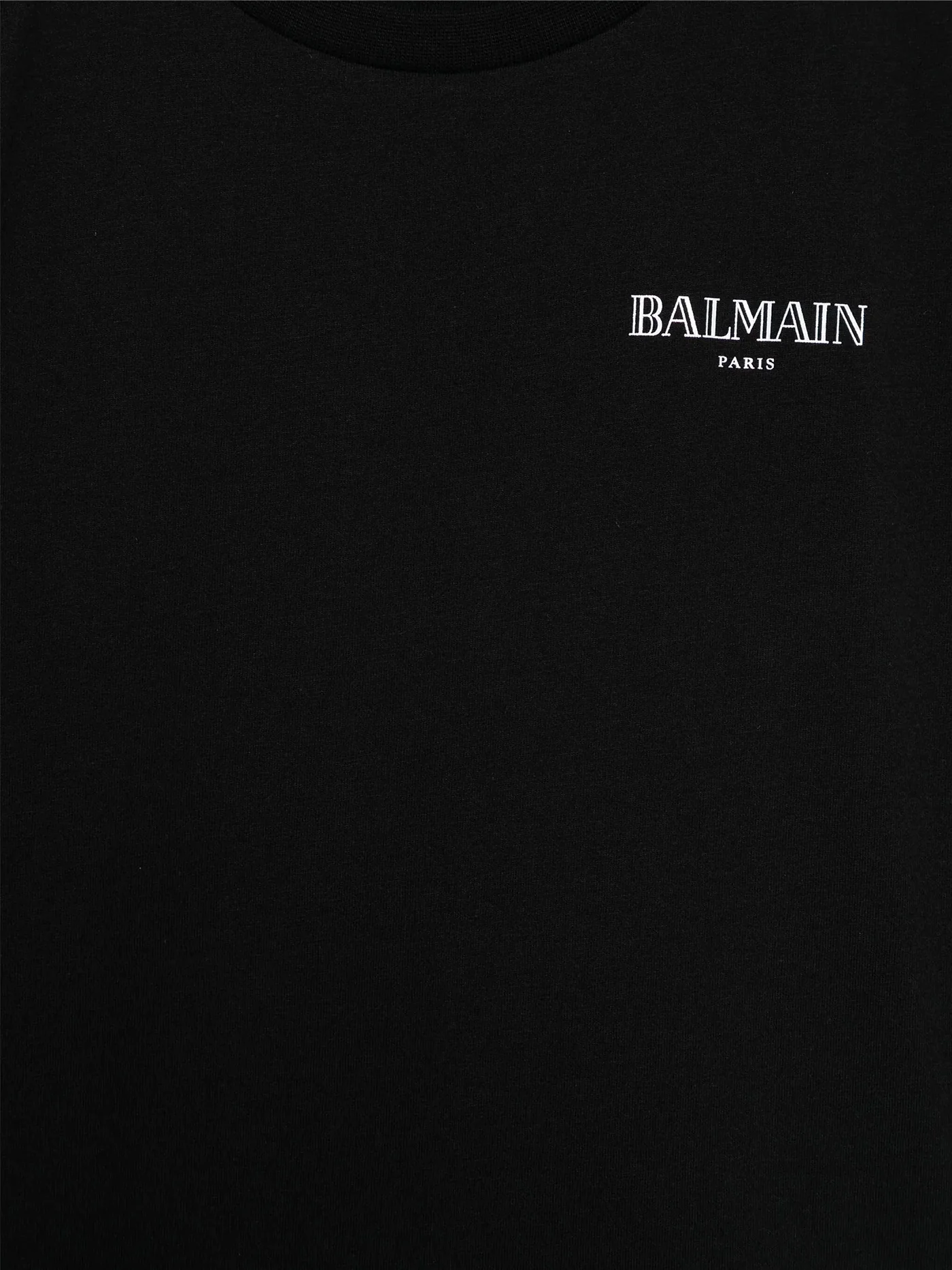 tank Top in black cotton - Image 3