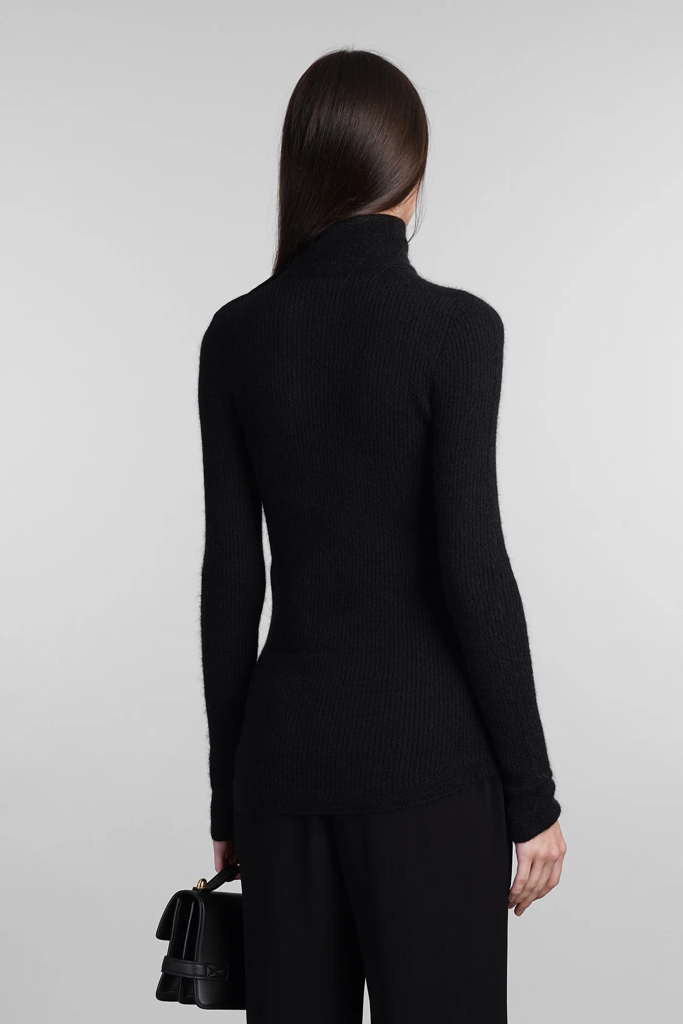 Knitwear in black Mohair - Image 3
