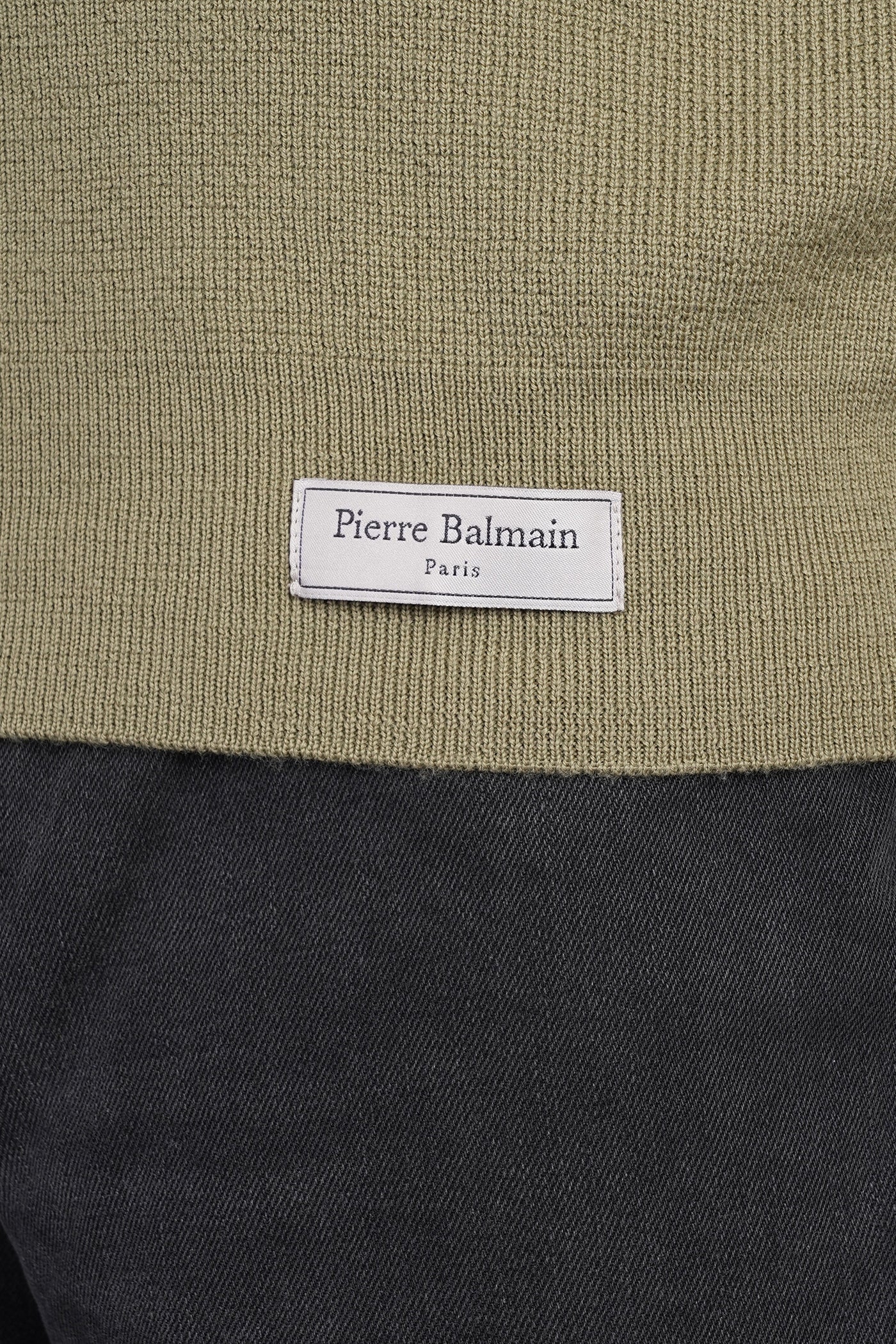 Polo in green wool - Image 5