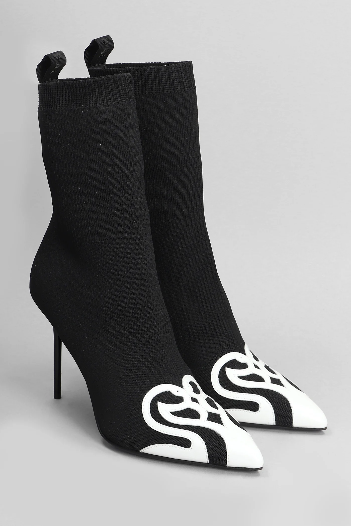 Skye High heels Ankle boots in black polyester - Image 2