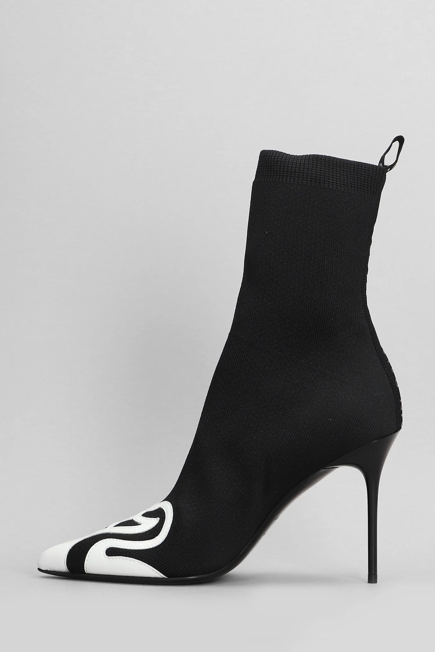 Skye High heels Ankle boots in black polyester - Image 3