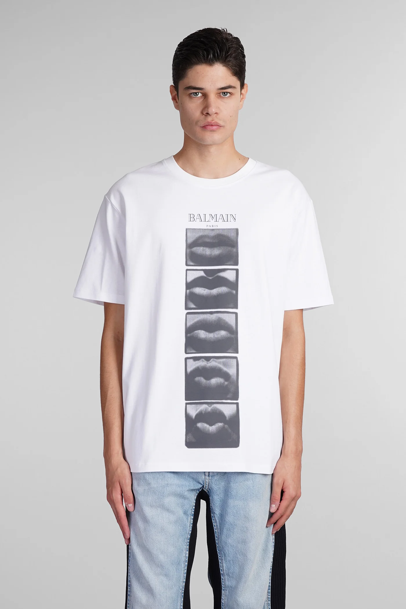 T-Shirt in white cotton