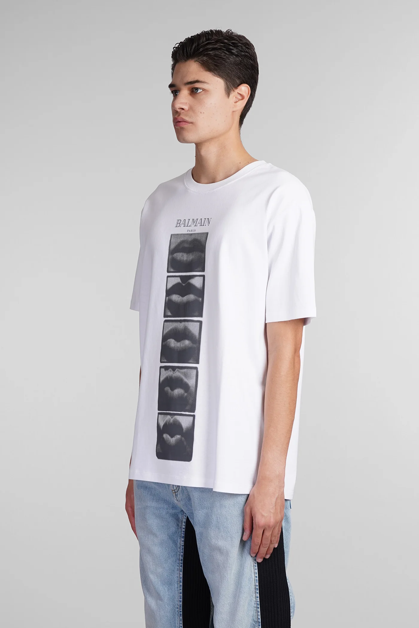 T-Shirt in white cotton - Image 4