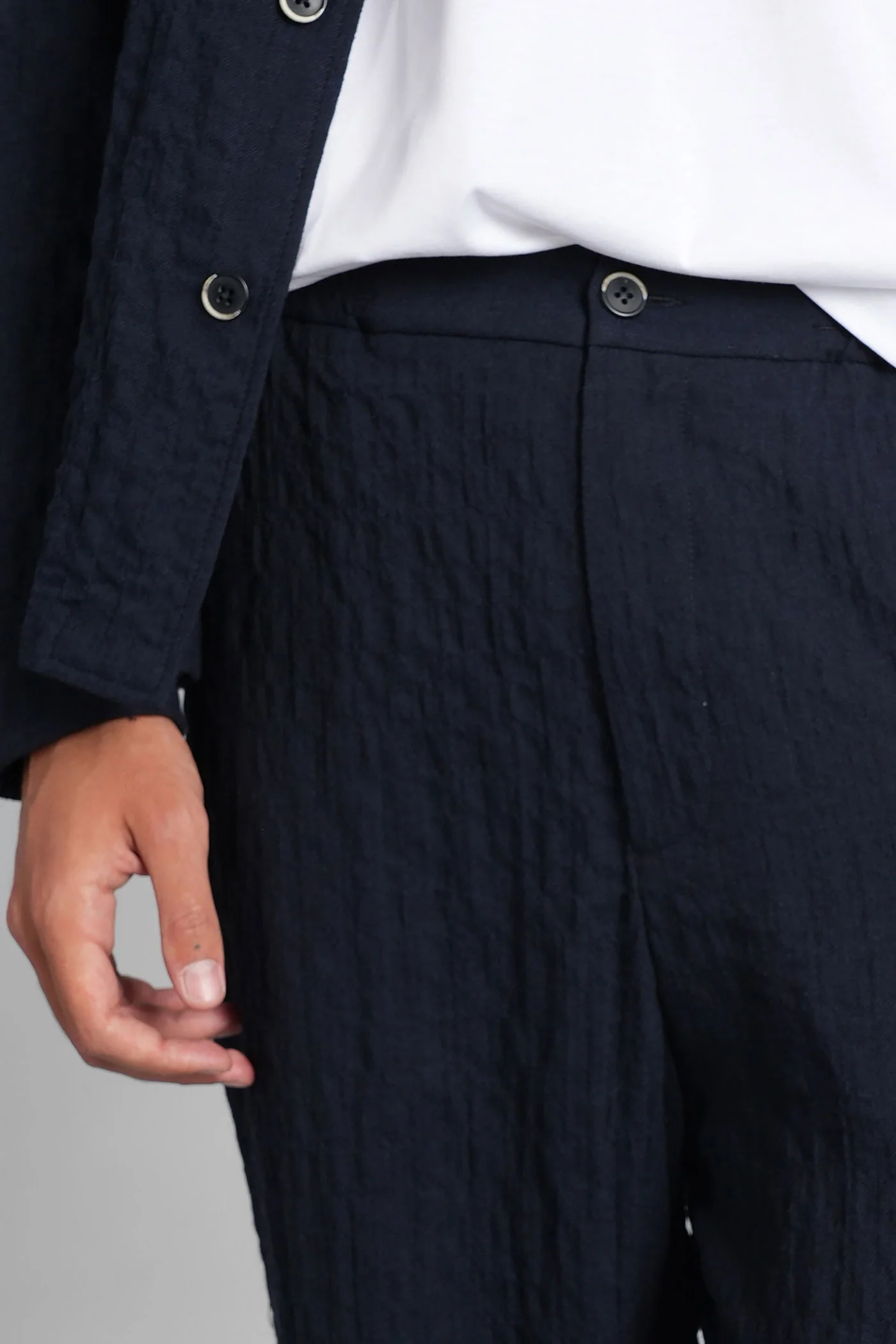 Ameo Pants in blue viscose - Image 5