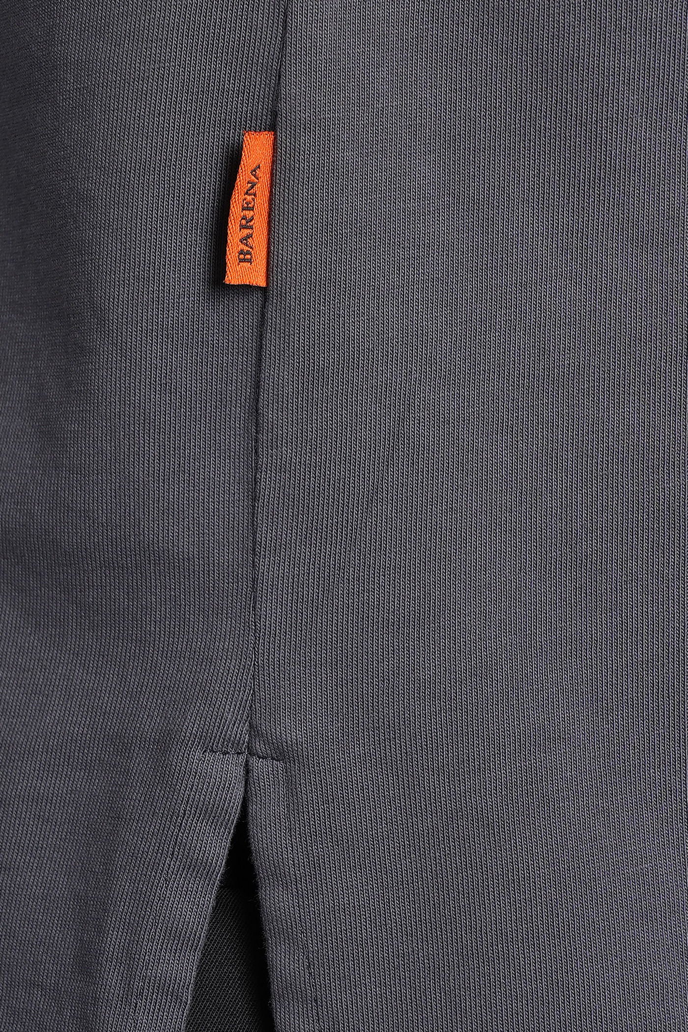 Dabon T-Shirt in grey cotton - Image 5