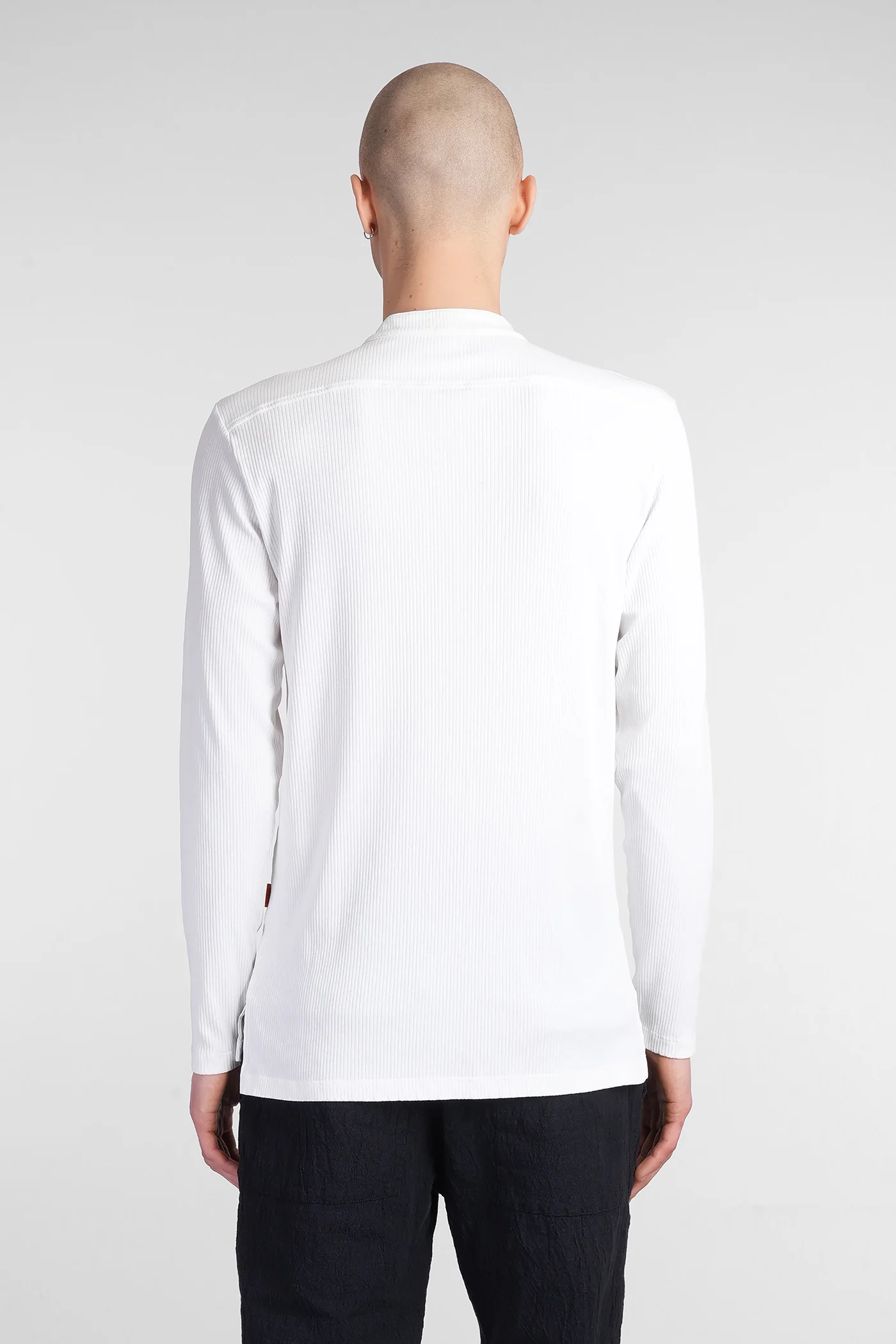 Dabon T-Shirt in white cotton - Image 3