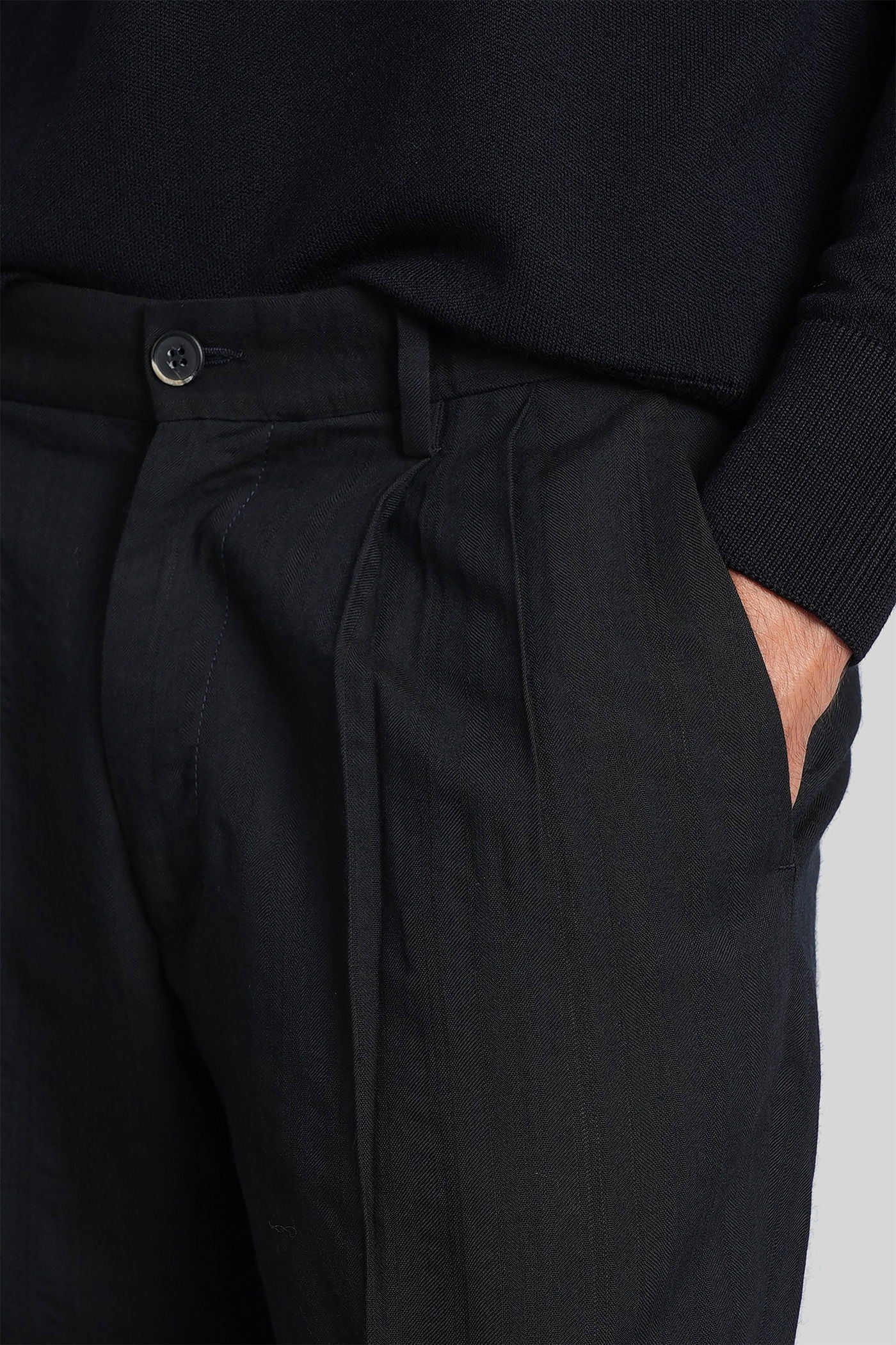 Drapier Pants in blue viscose - Image 5