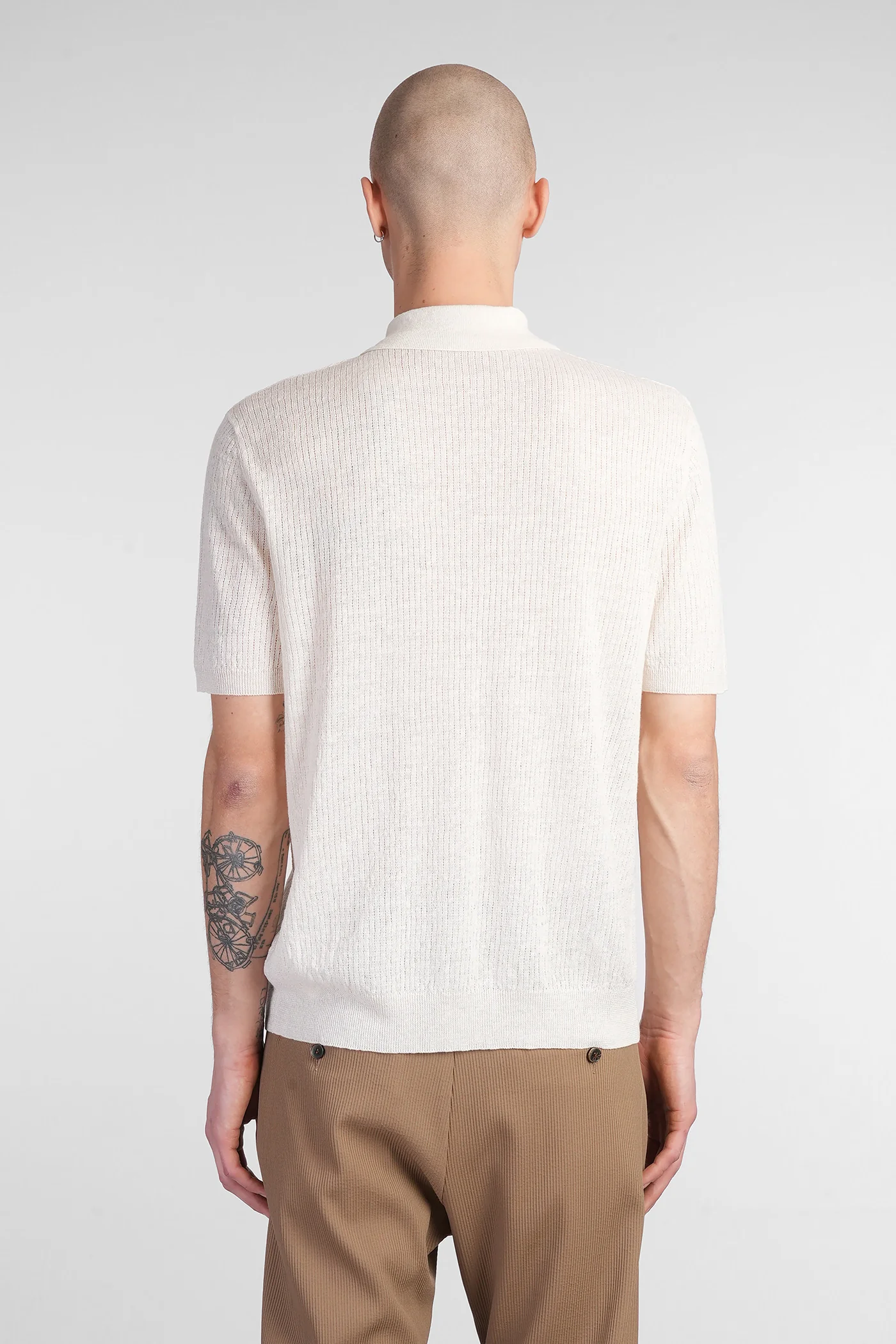 Marco Polo in beige linen - Image 3