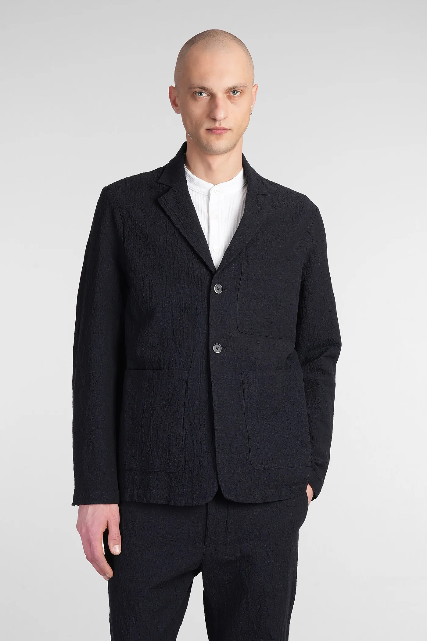 Refada Blazer in blue cotton