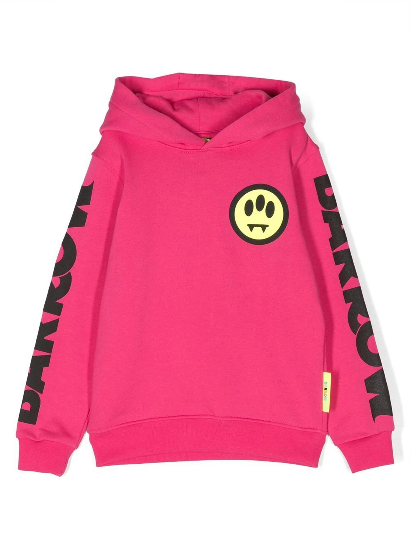 Sweatshirt in fuxia cotton