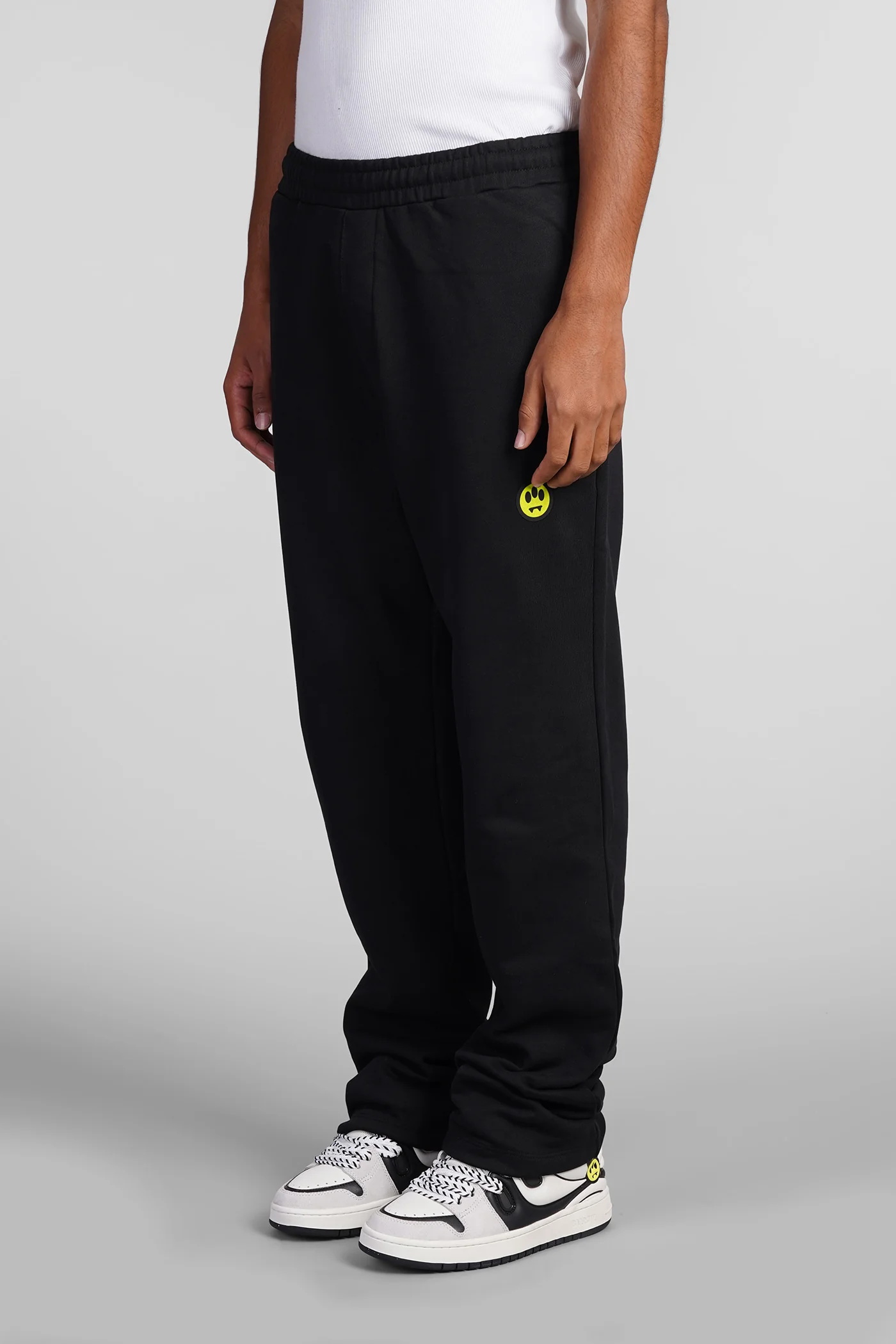 Pants in black cotton - Image 4
