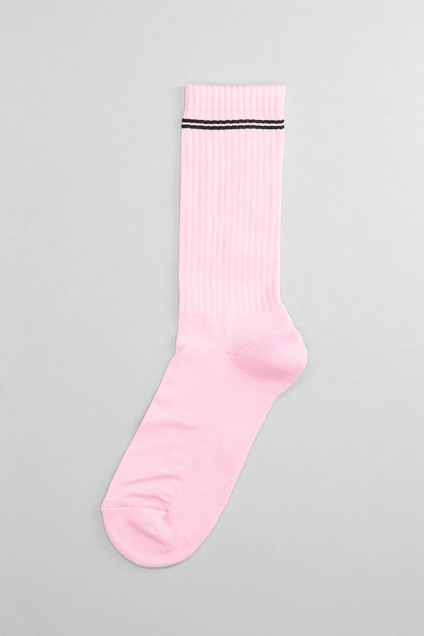 Socks in rose-pink cotton - Image 3