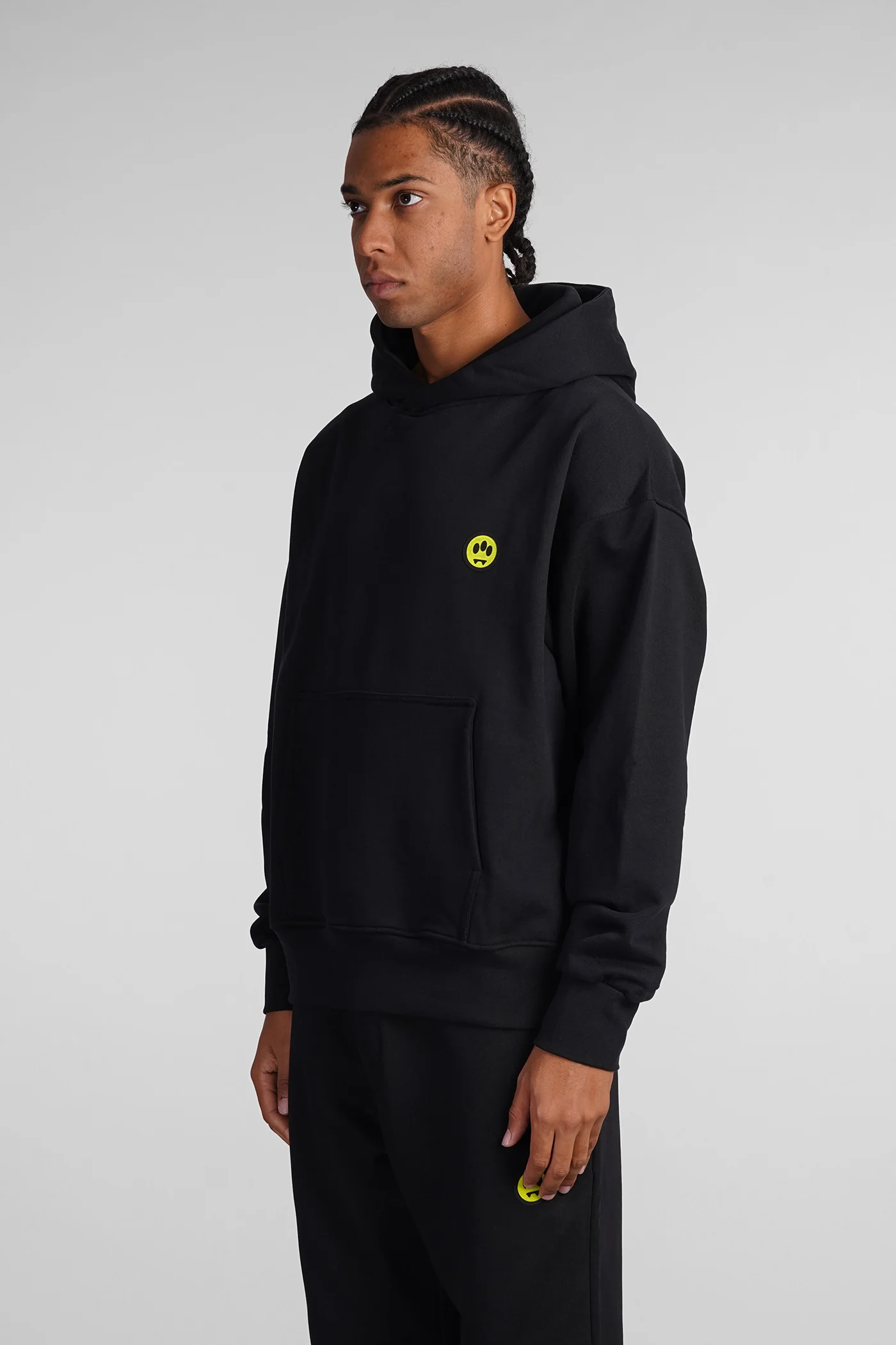 Sweatshirt in black cotton - Image 4