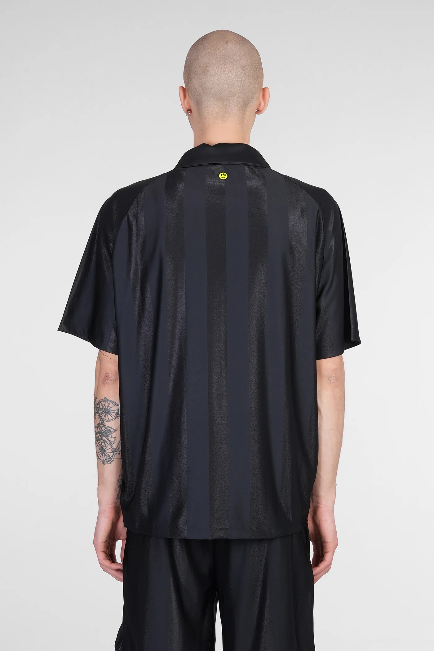 T-Shirt in black polyester - Image 3