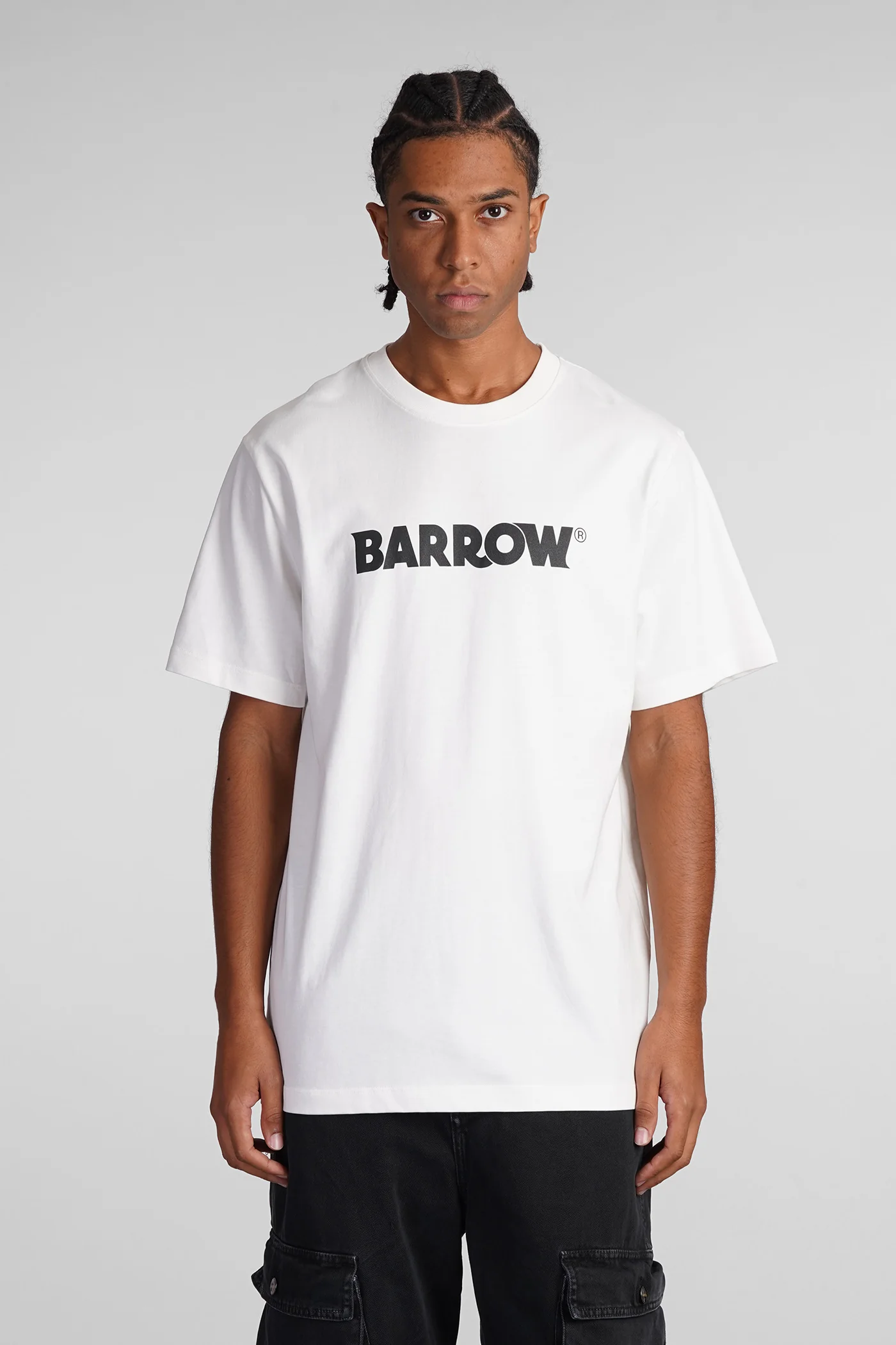T-Shirt in white cotton
