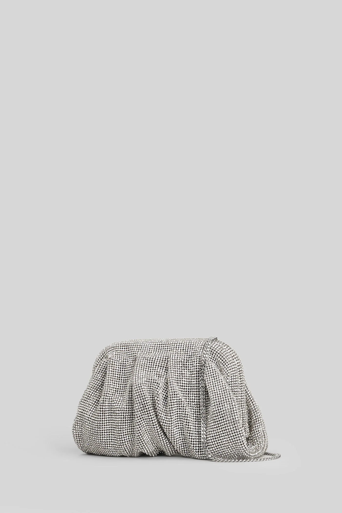 Venus la petite Clutch in silver metal alloy - Image 2