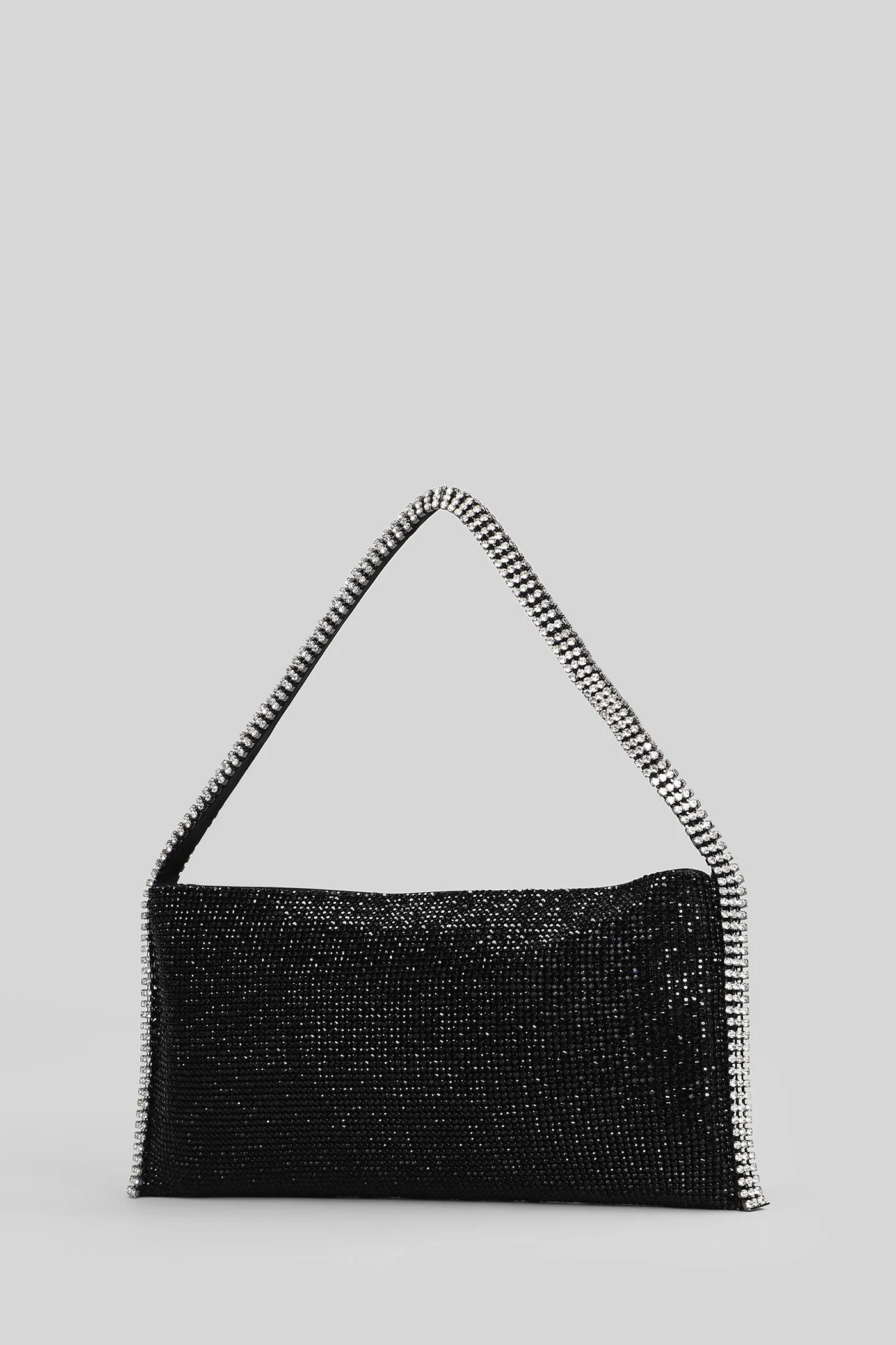 Your best friend la Hand bag in silver silk - Image 2