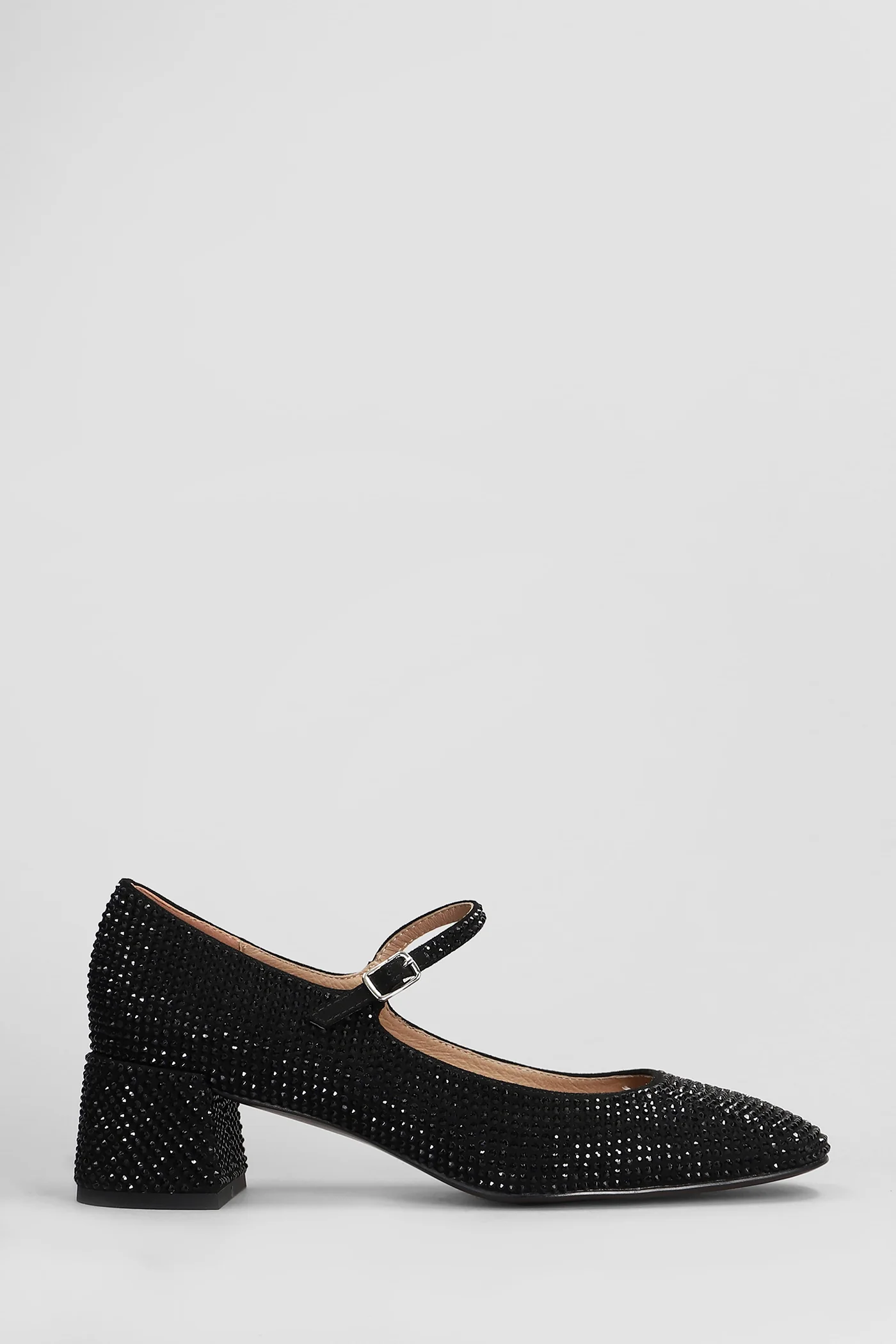 Cardiff Pump 50 Pumps in black suede