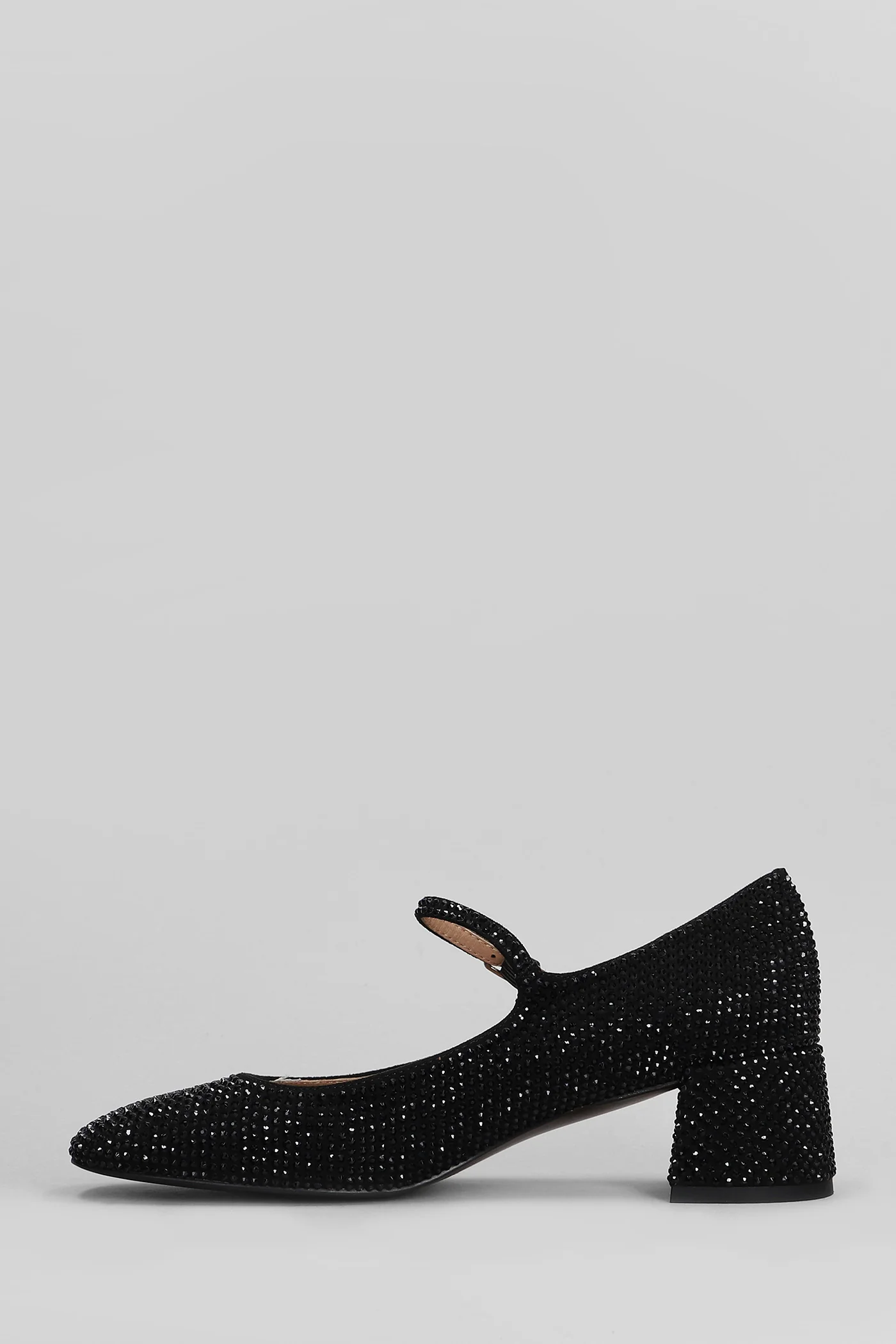 Cardiff Pump 50 Pumps in black suede - Image 3
