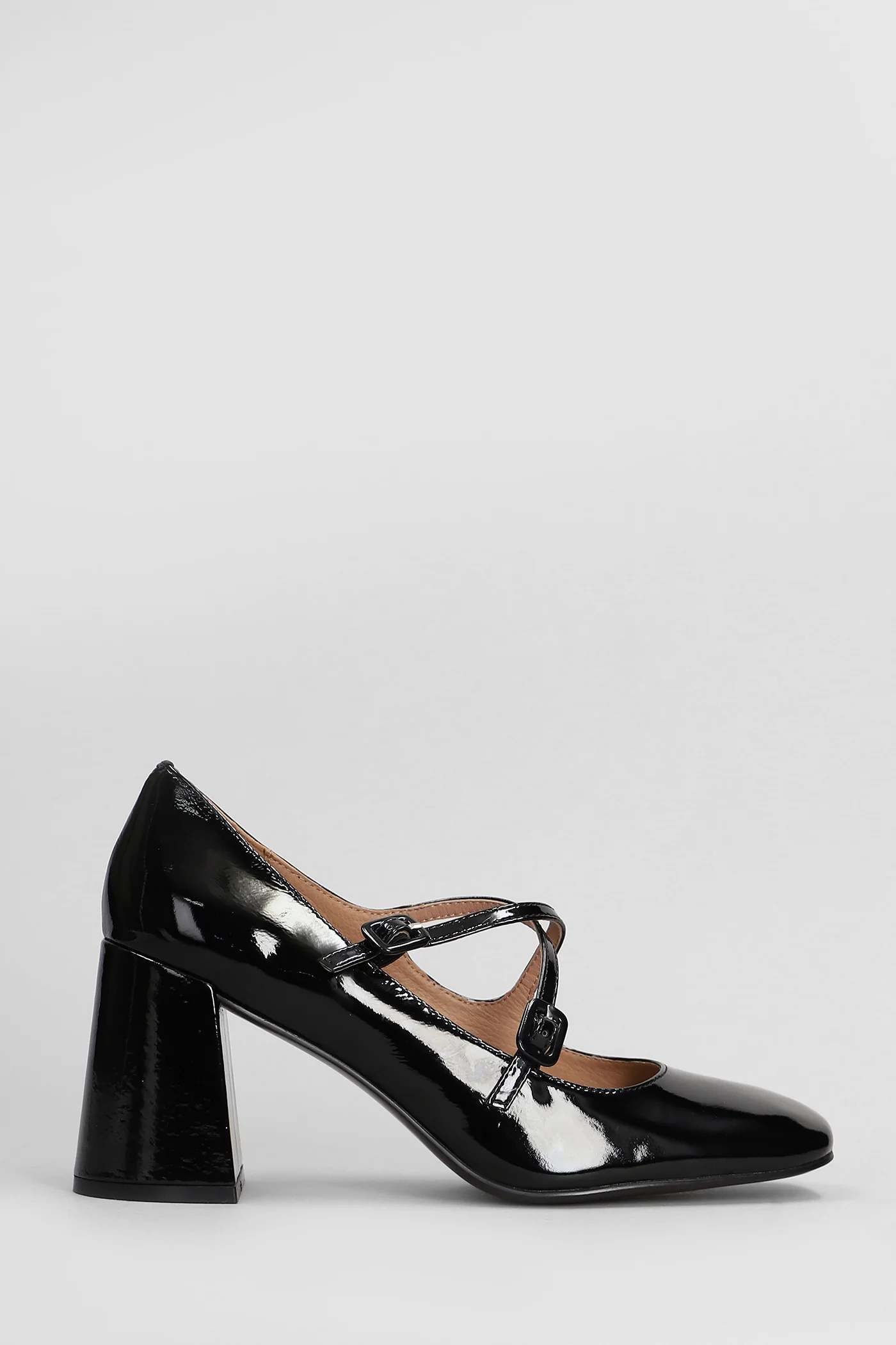 Cardiff Pump 80 Pumps in black leather