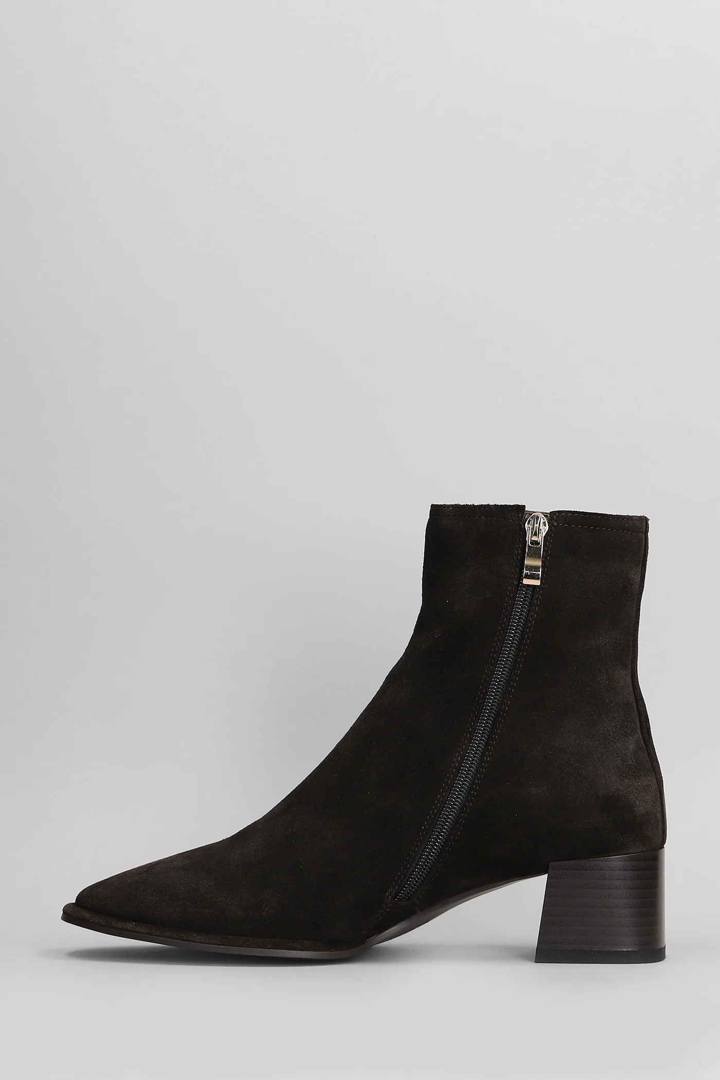 Dalma High heels Ankle boots in brown suede - Image 3