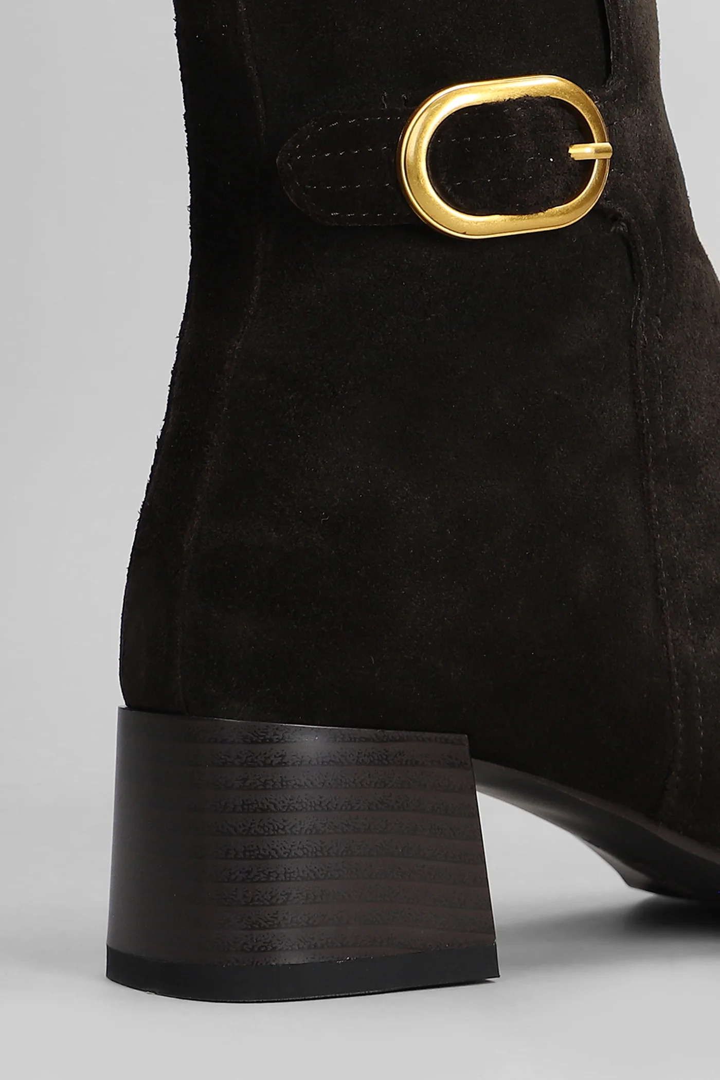Dalma High heels Ankle boots in brown suede - Image 5