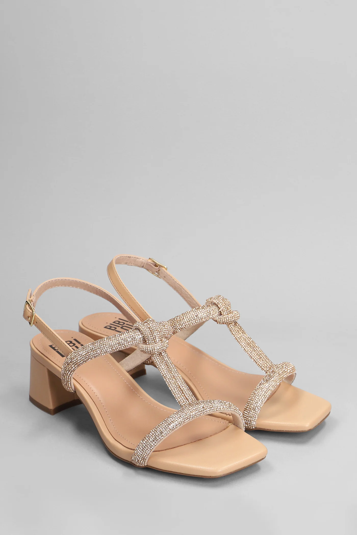 Elida Sandals in powder leather - Image 2