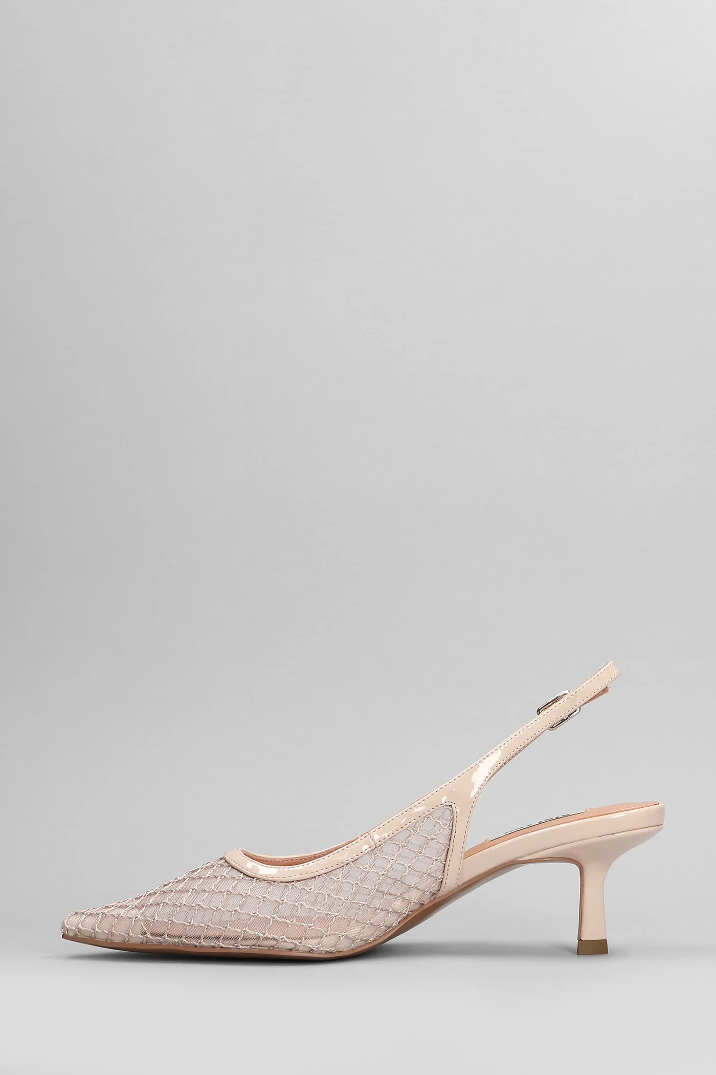 Elisa 55 Pumps in powder fabric - Image 3