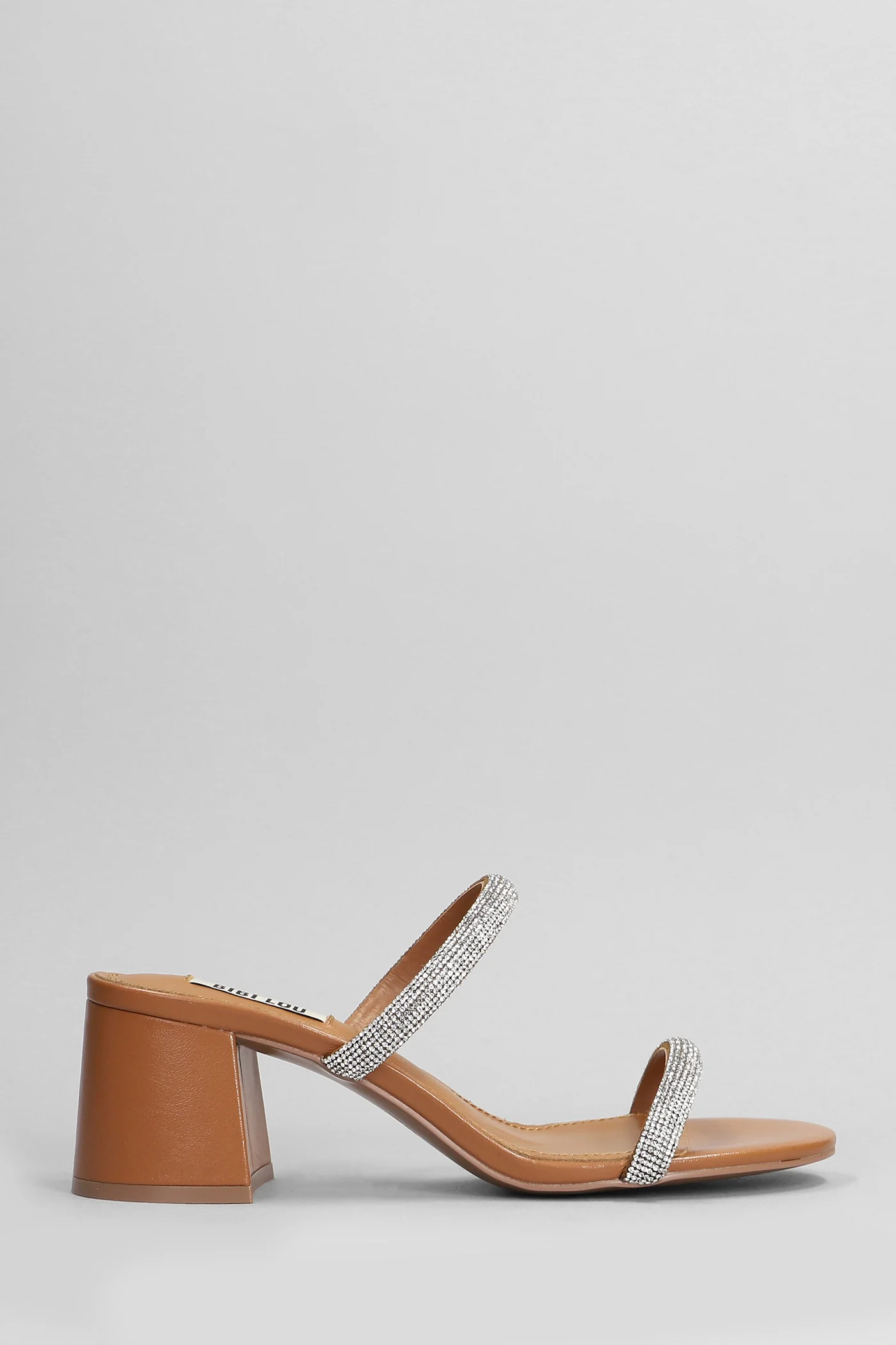 Heater 60 Slipper-Mule in leather color leather