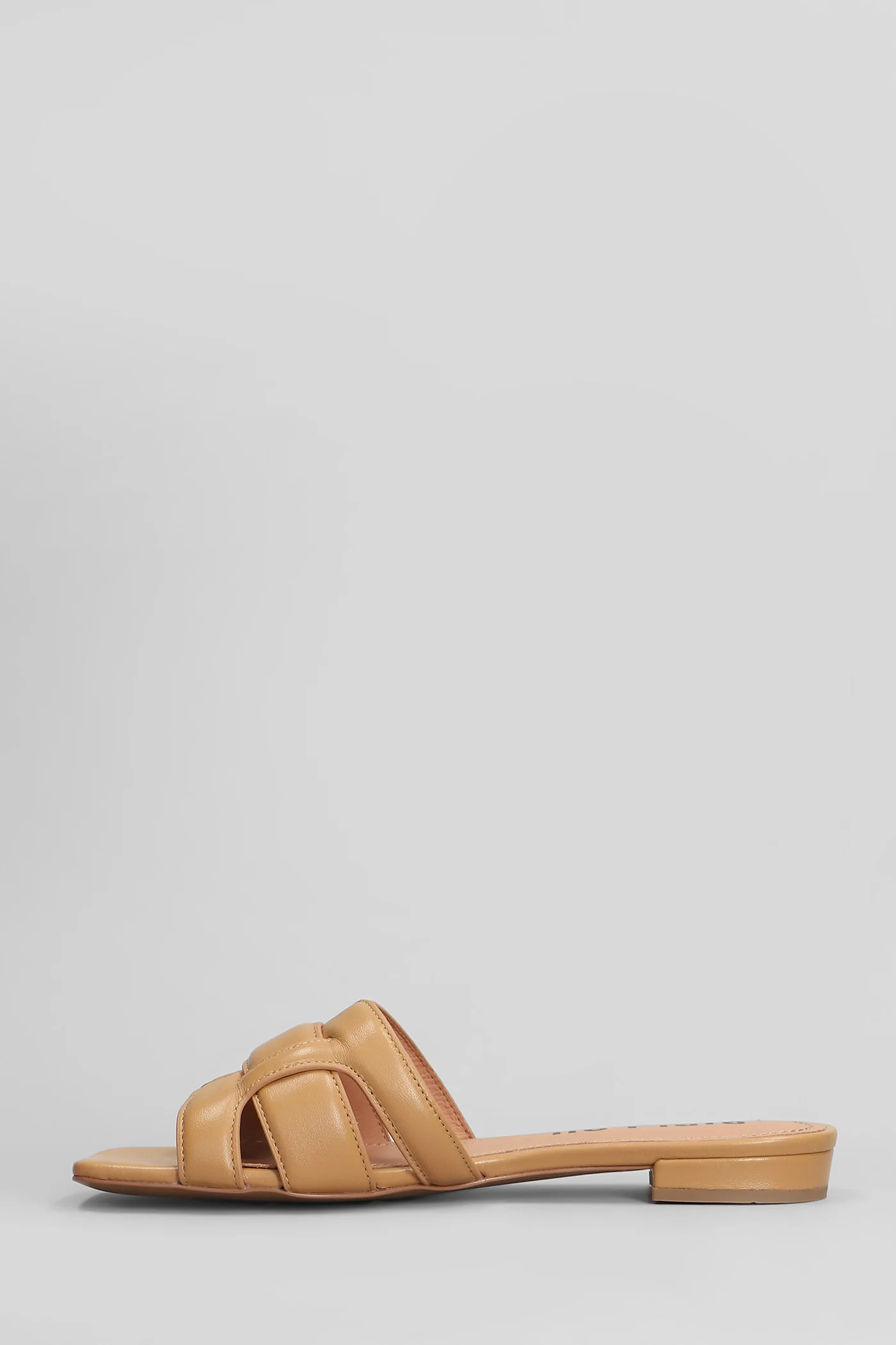 Holly Flats in Camel leather - Image 3