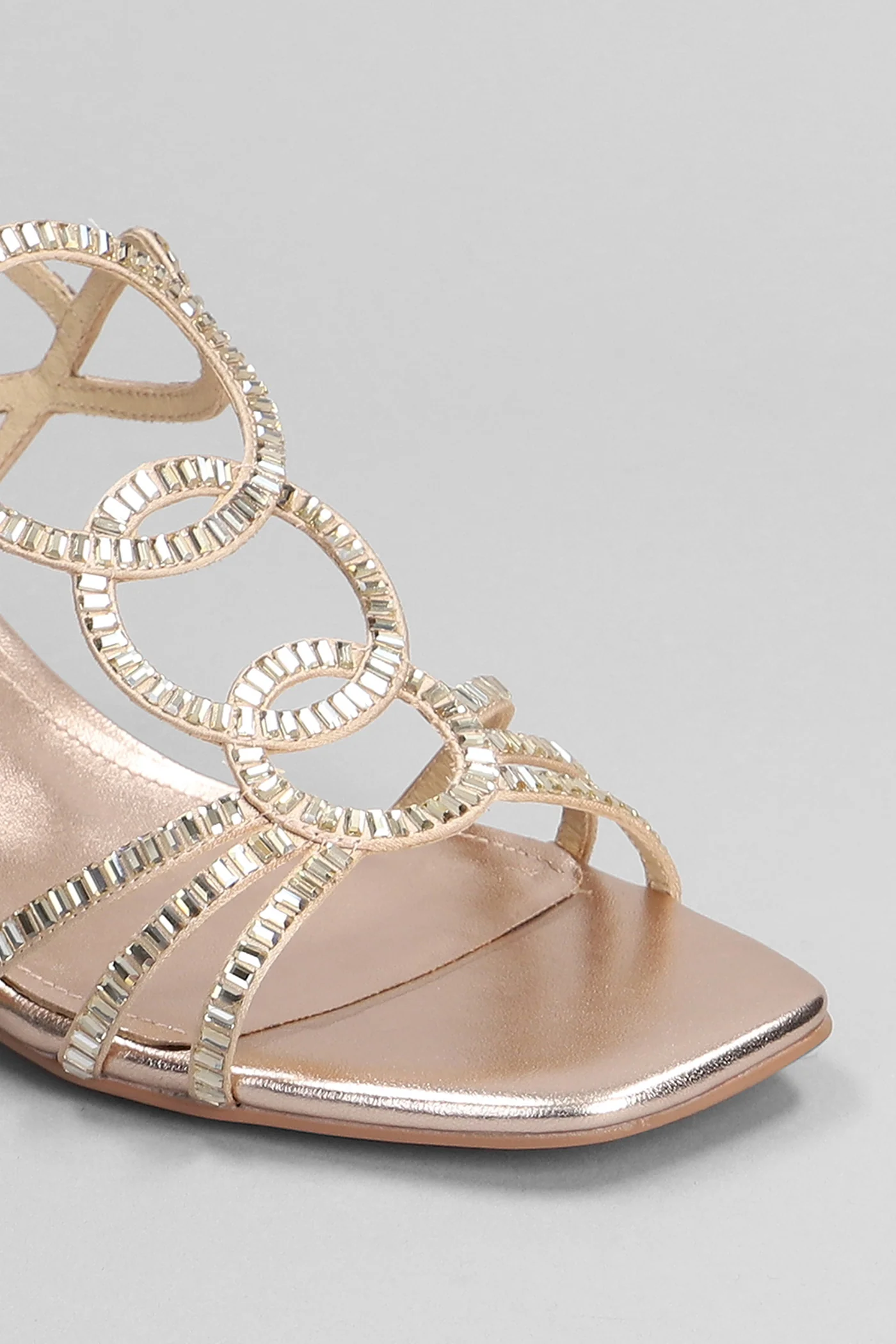 Iris 45 Sandals in copper leather - Image 5