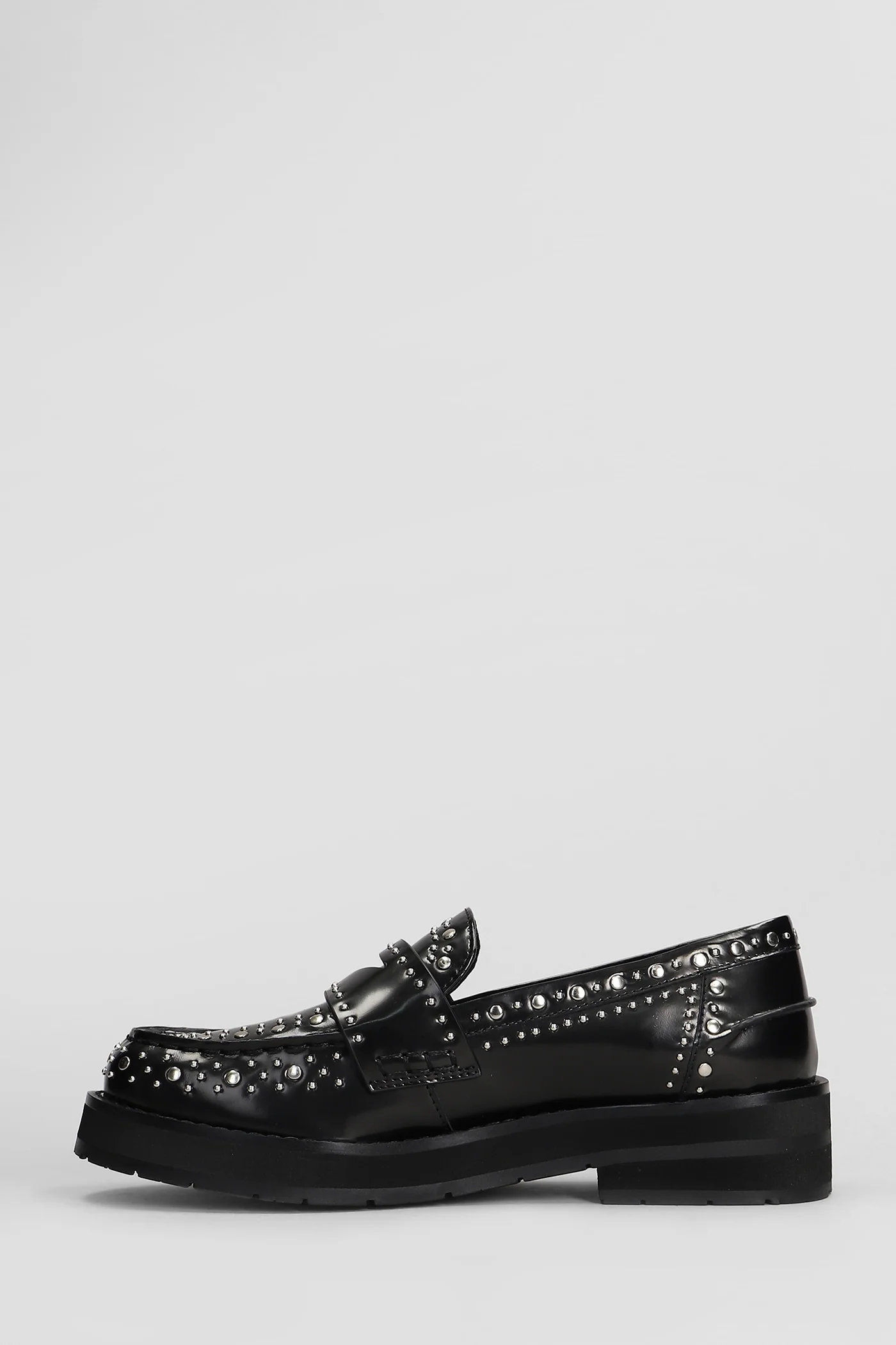 Jana Loafer Loafers in black leather - Image 3