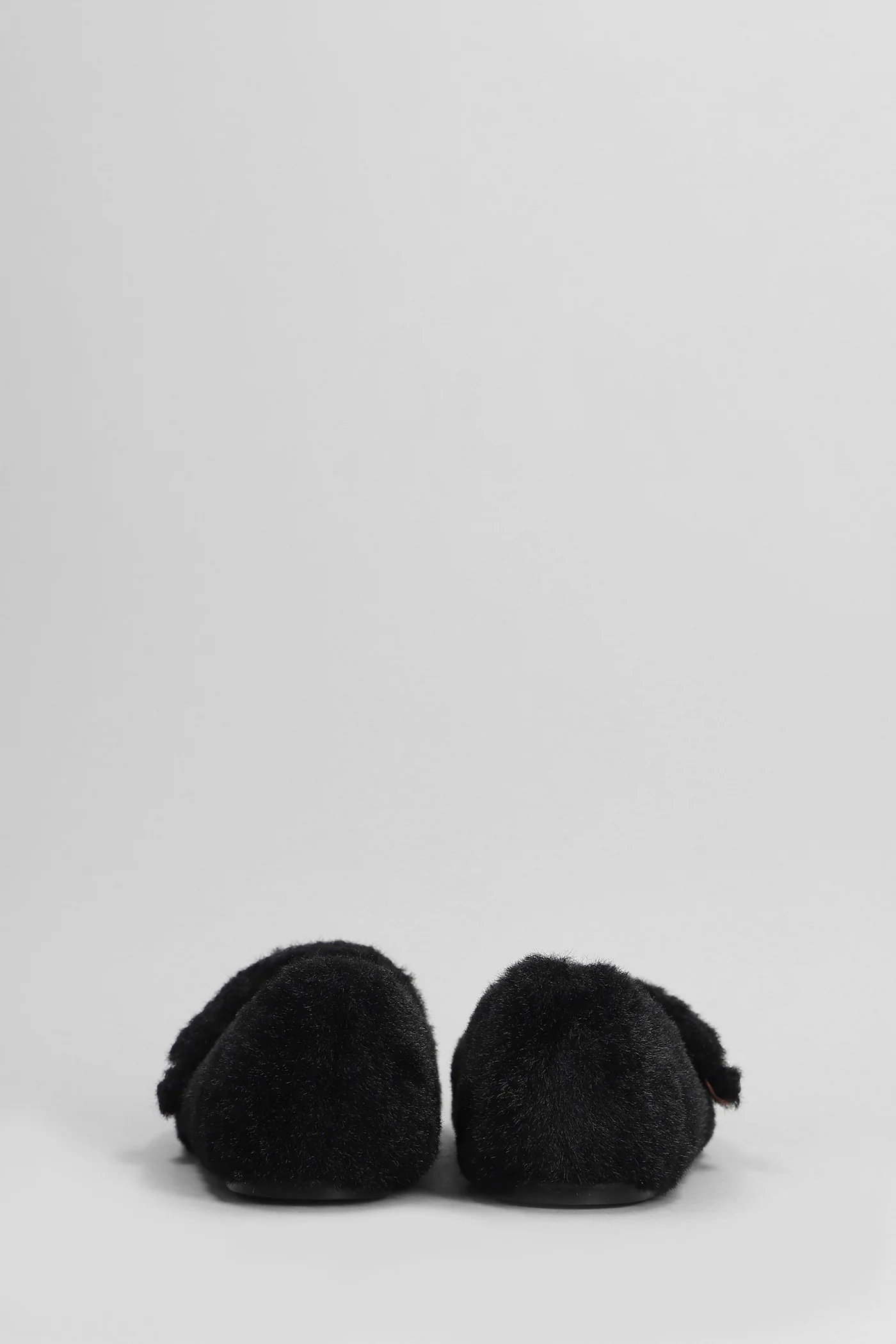 Julieta Flat Ballet flats in black Fur - Image 4