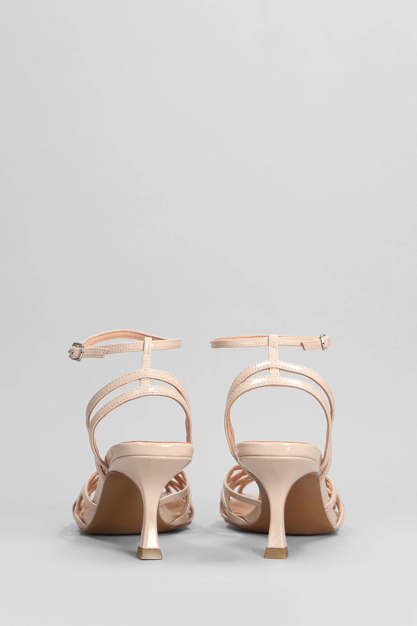 Juliette 65 Sandals in powder patent leather - Image 4
